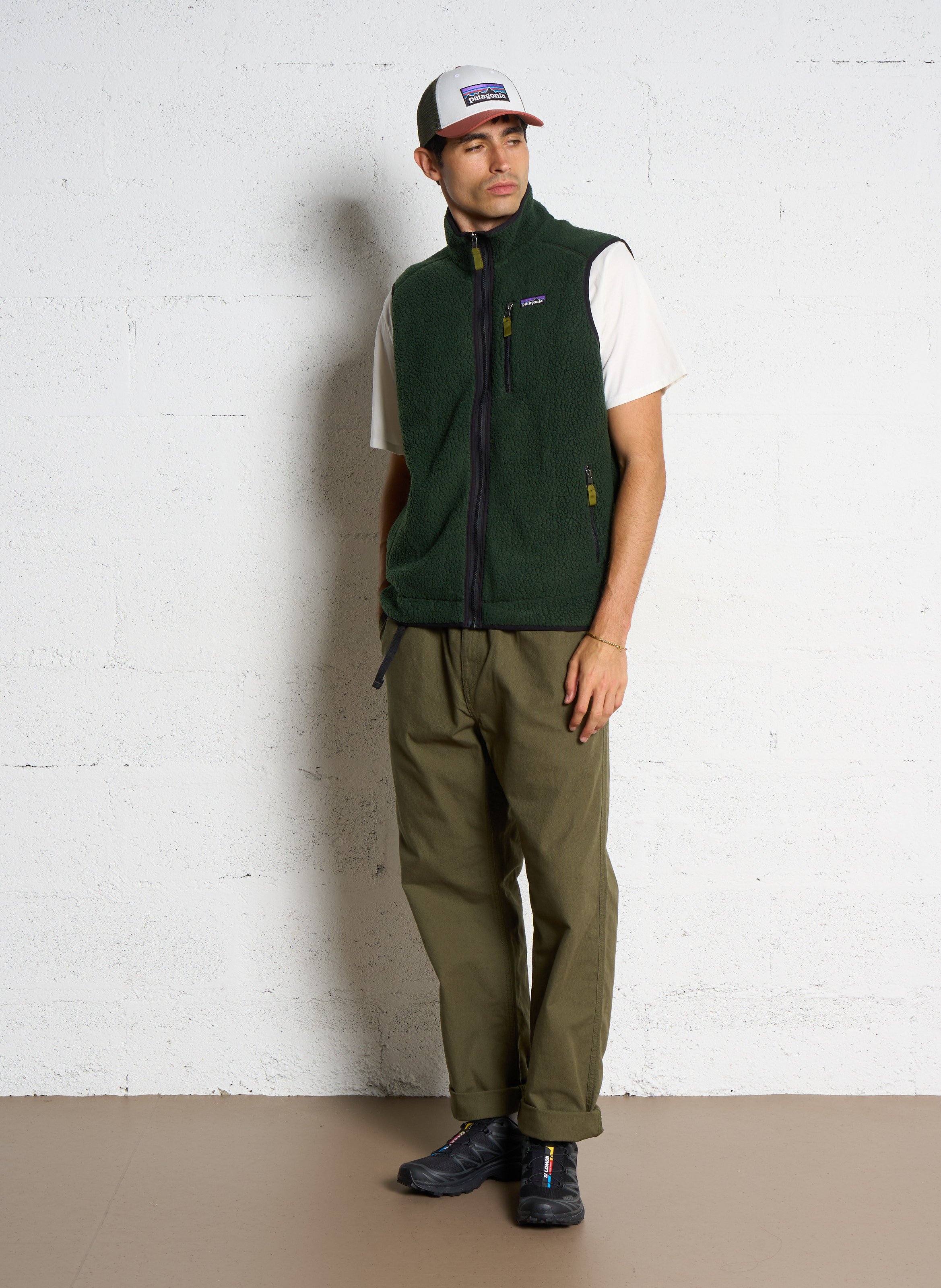 Sleeveless fleece PATAGONIA Green