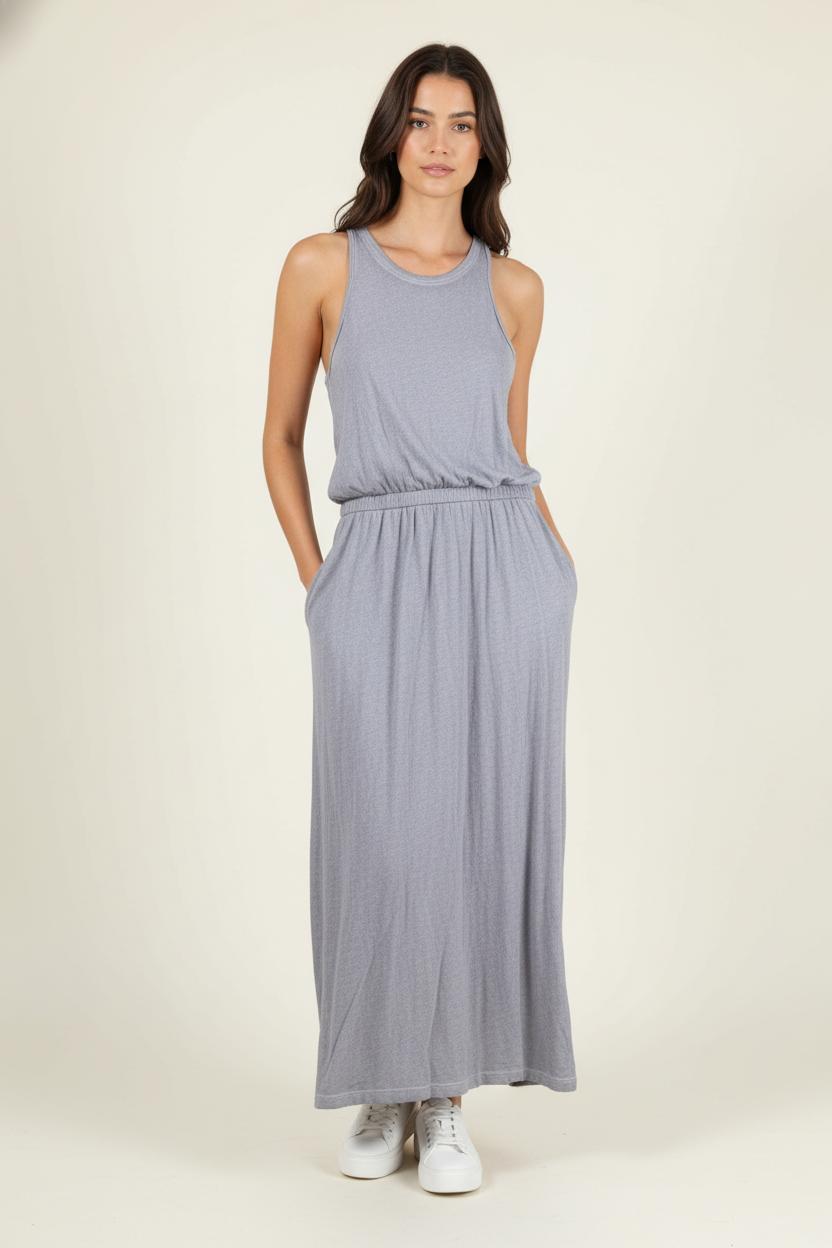 Long dress HUMANOID - SECONDE MAIN Blue