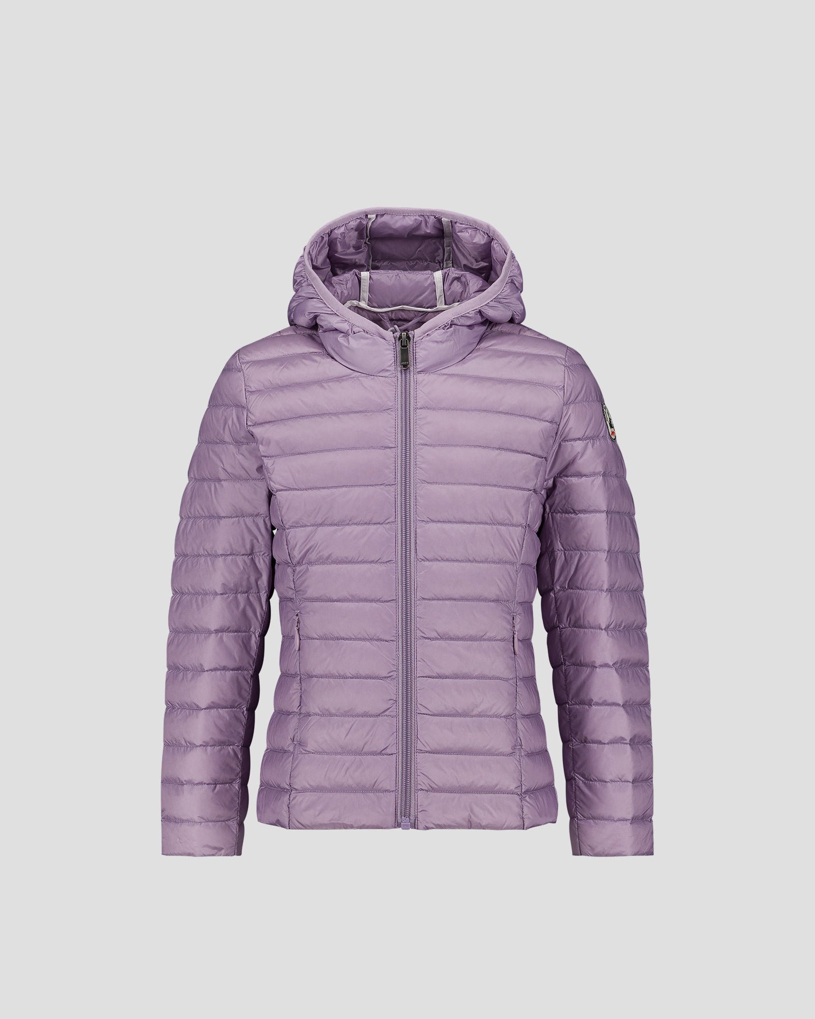 Carla lightweight hooded children's down jacket JOTT Pink