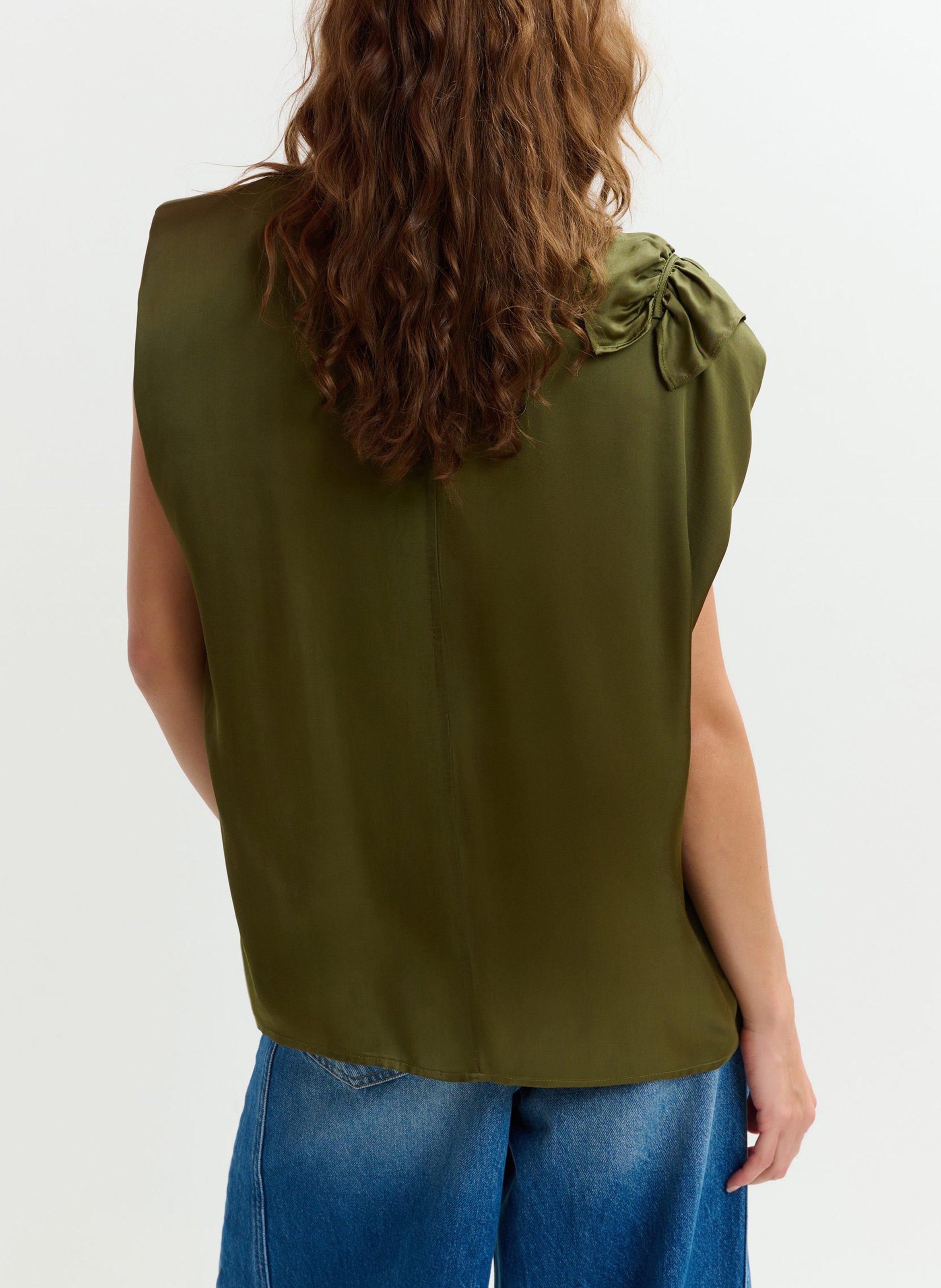Top col rond  ESSENTIEL ANTWERP Vert