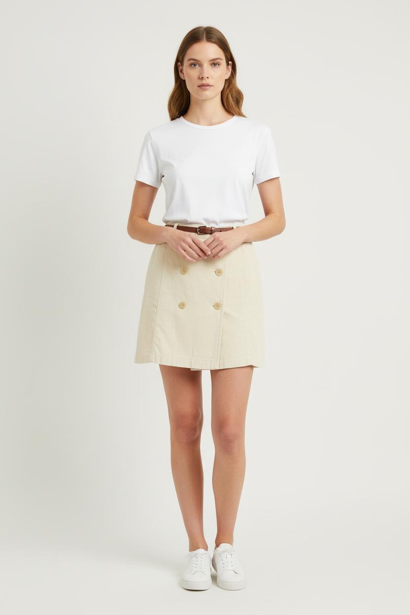 Short & midi skirt INES DE LA FRESSANGE - Seconde main Beige