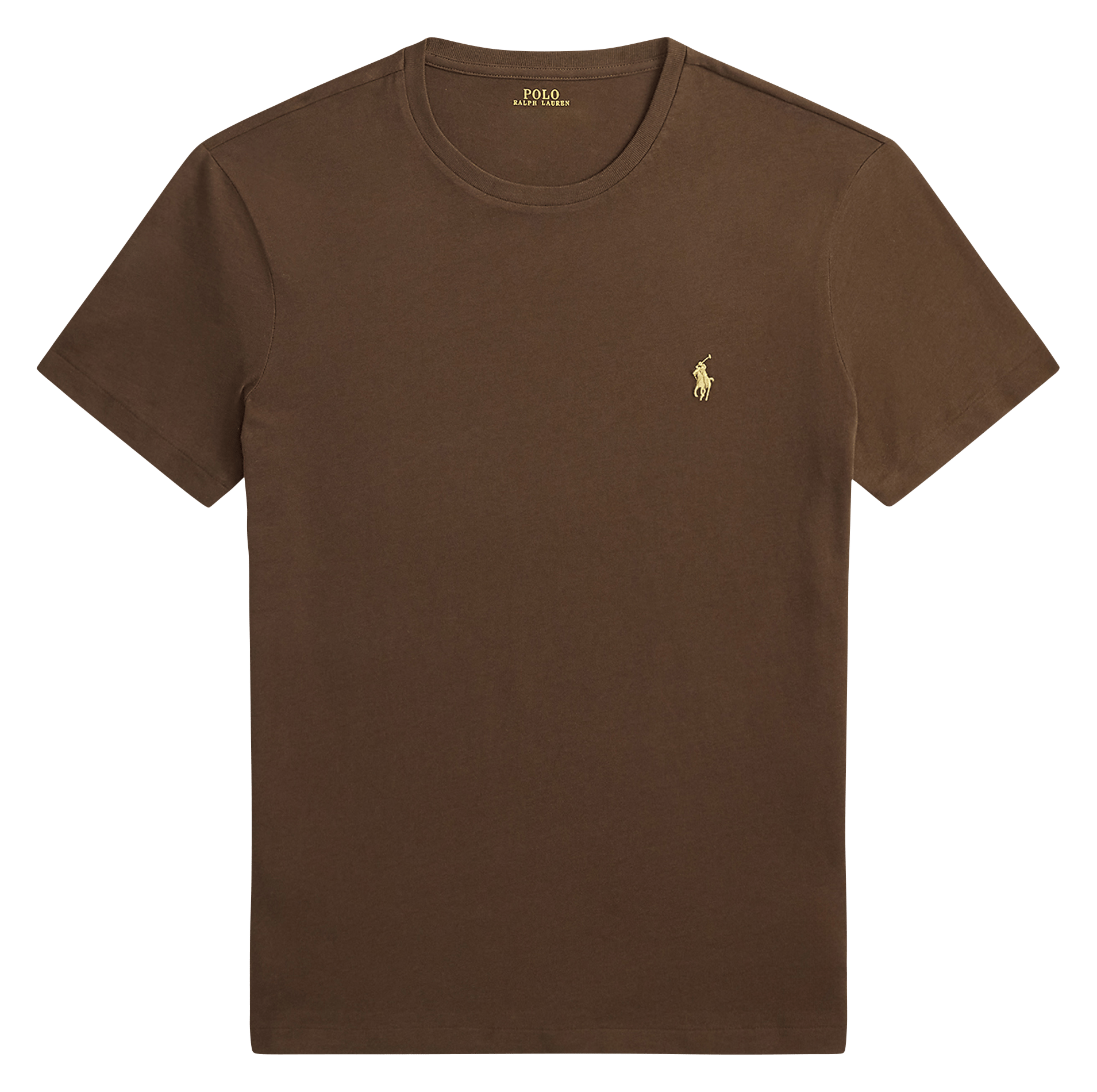 Baumwoll-T-Shirt POLO RALPH LAUREN Braun