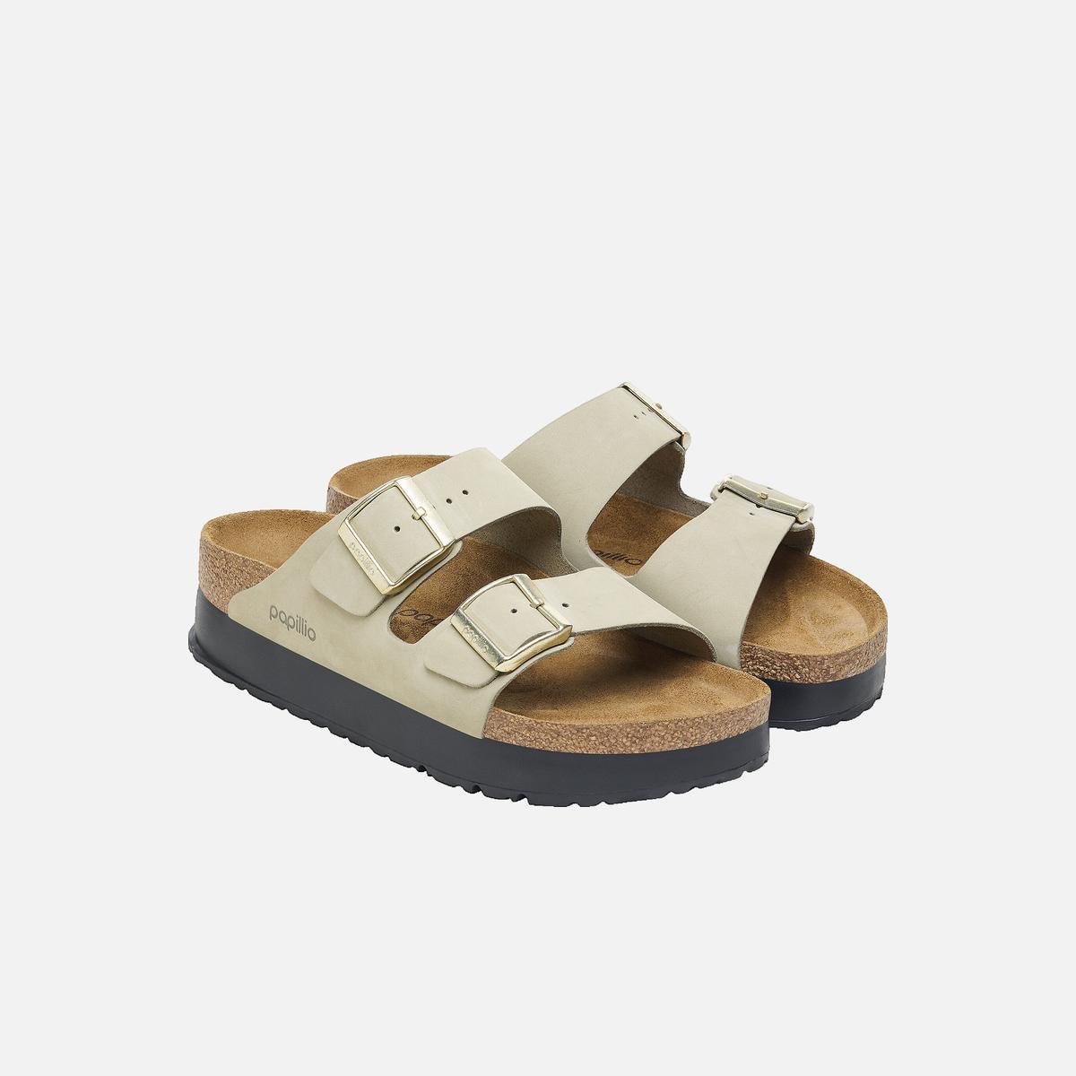 Arizona flat sandals BIRKENSTOCK Beige