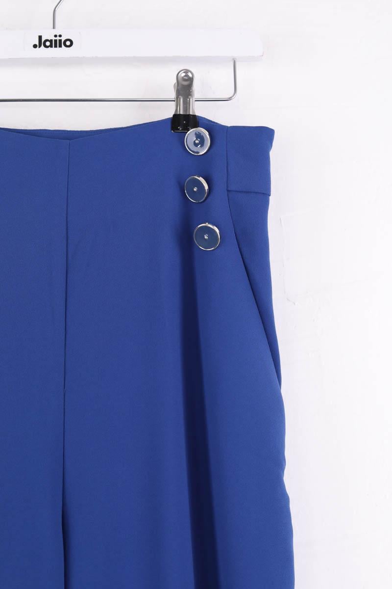 Wide-leg pants TARA JARMON - Seconde Main Blue