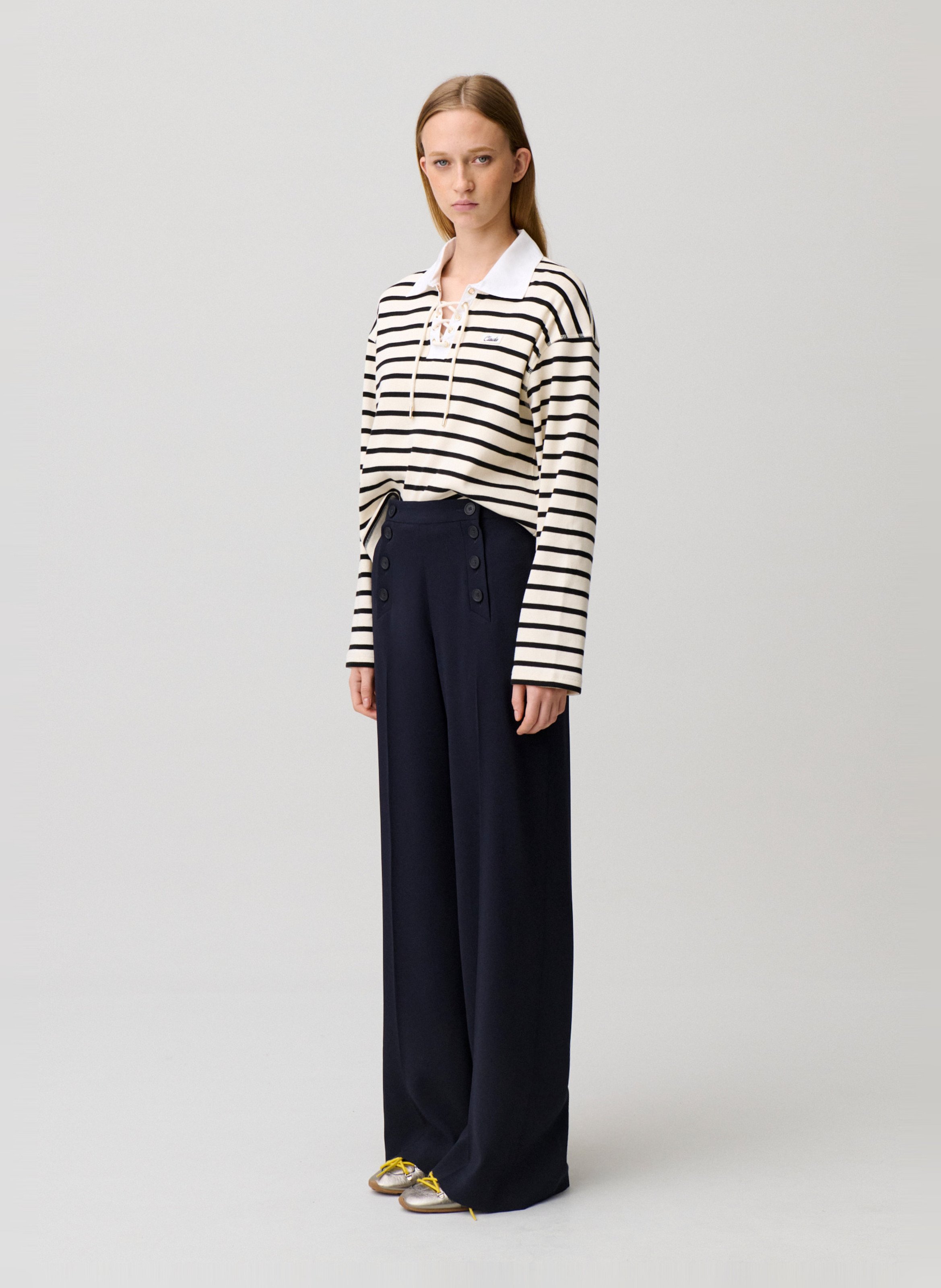 Carrot trousers CLAUDIE PIERLOT Blue