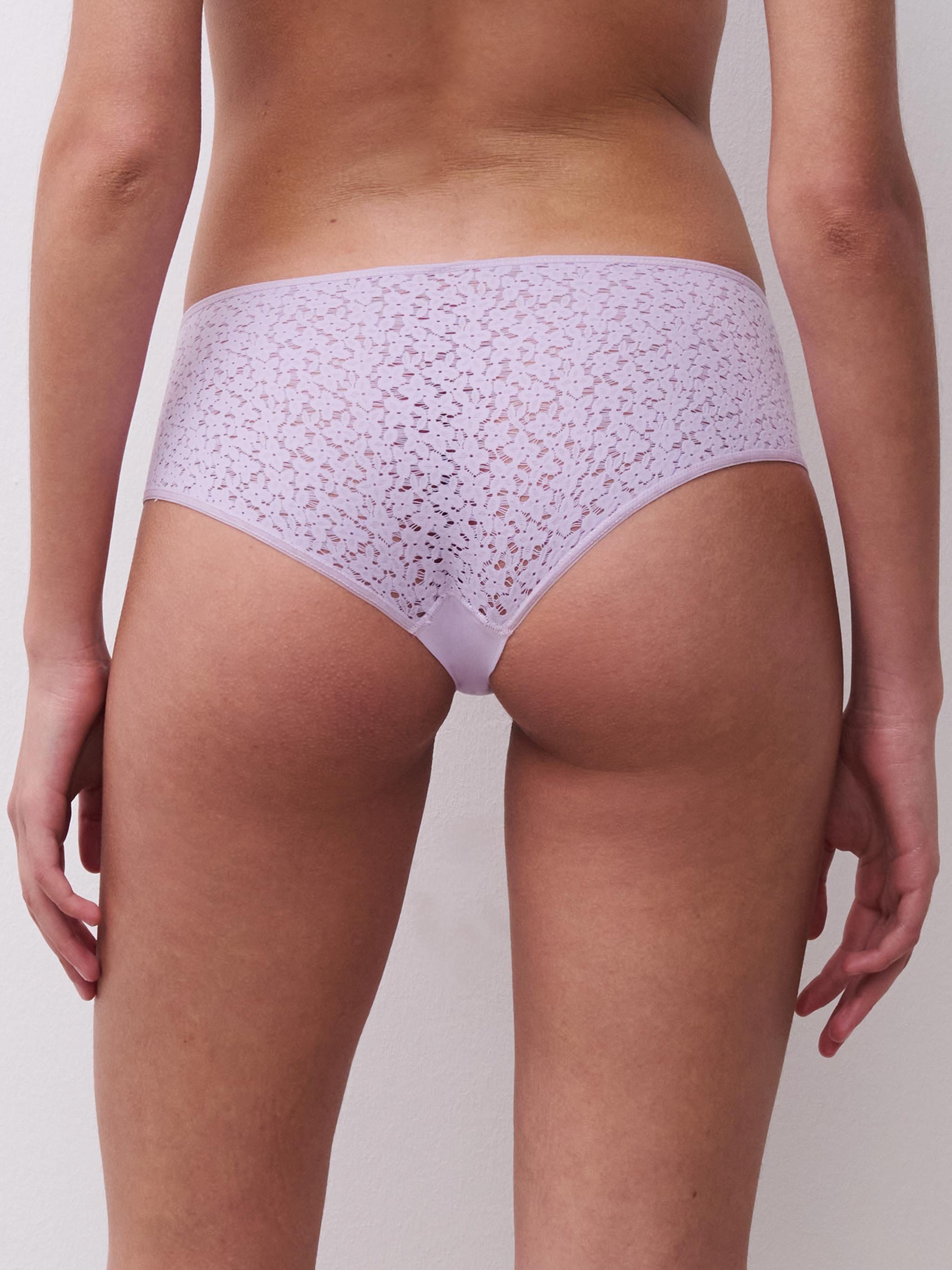 Lace boy shorts | Purple CHANTELLE Women