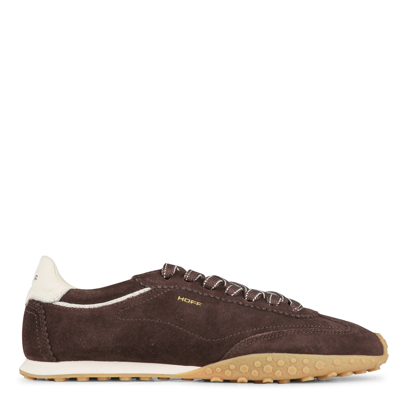 Baskets basses en cuir HOFF Marron