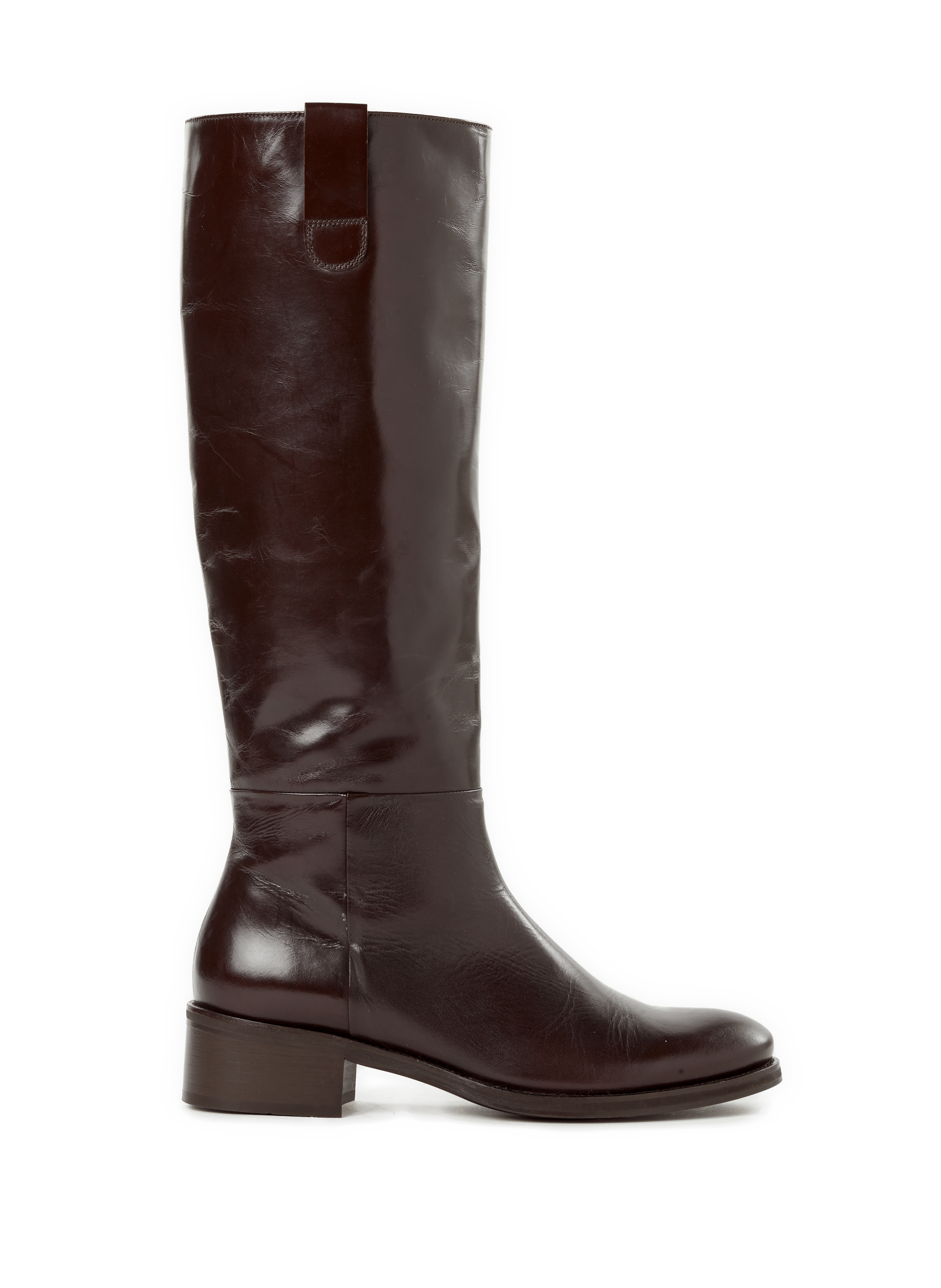 Barbara brown leather riding boots SAISON 1865 Brown
