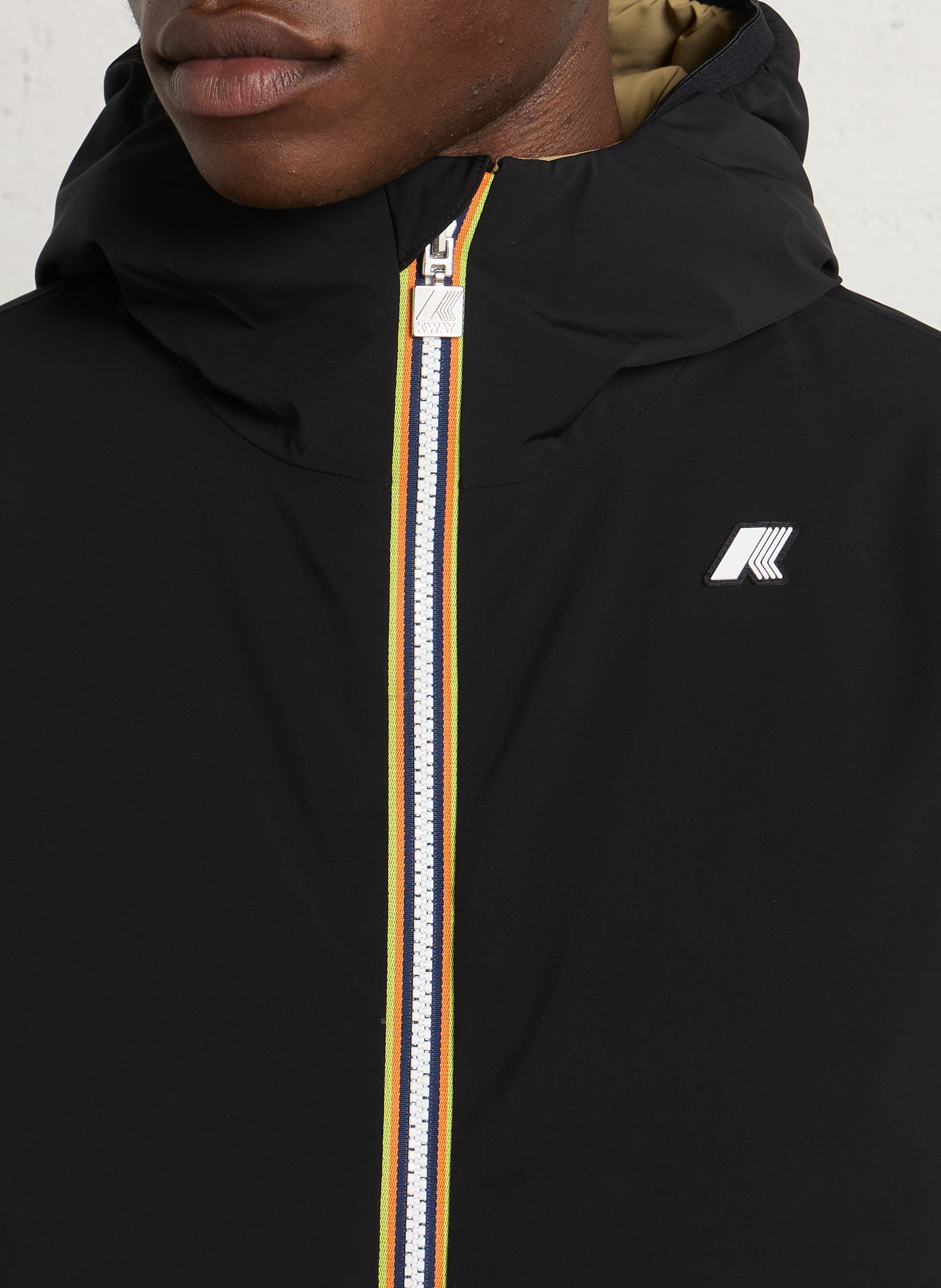 Windbreaker mit Stehkragen K-WAY Beige