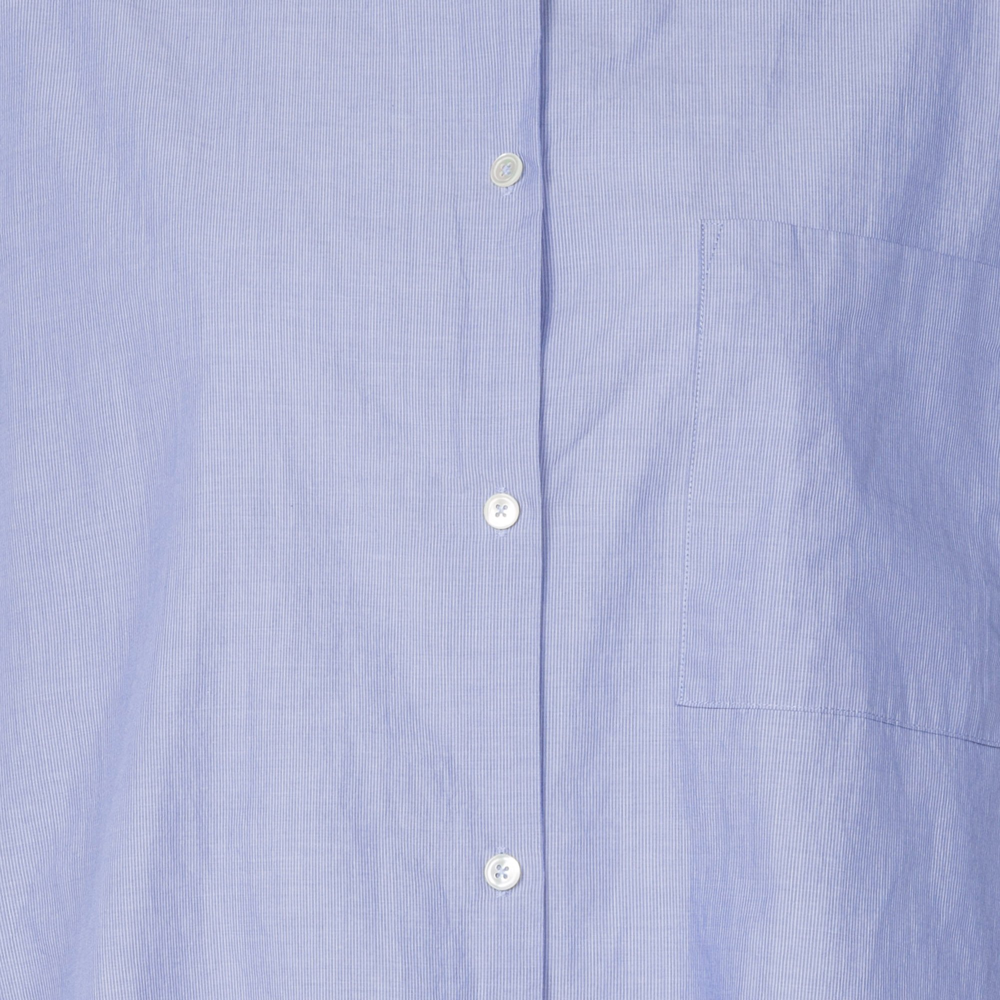 Round-neck cotton shirt BELLEROSE Blue