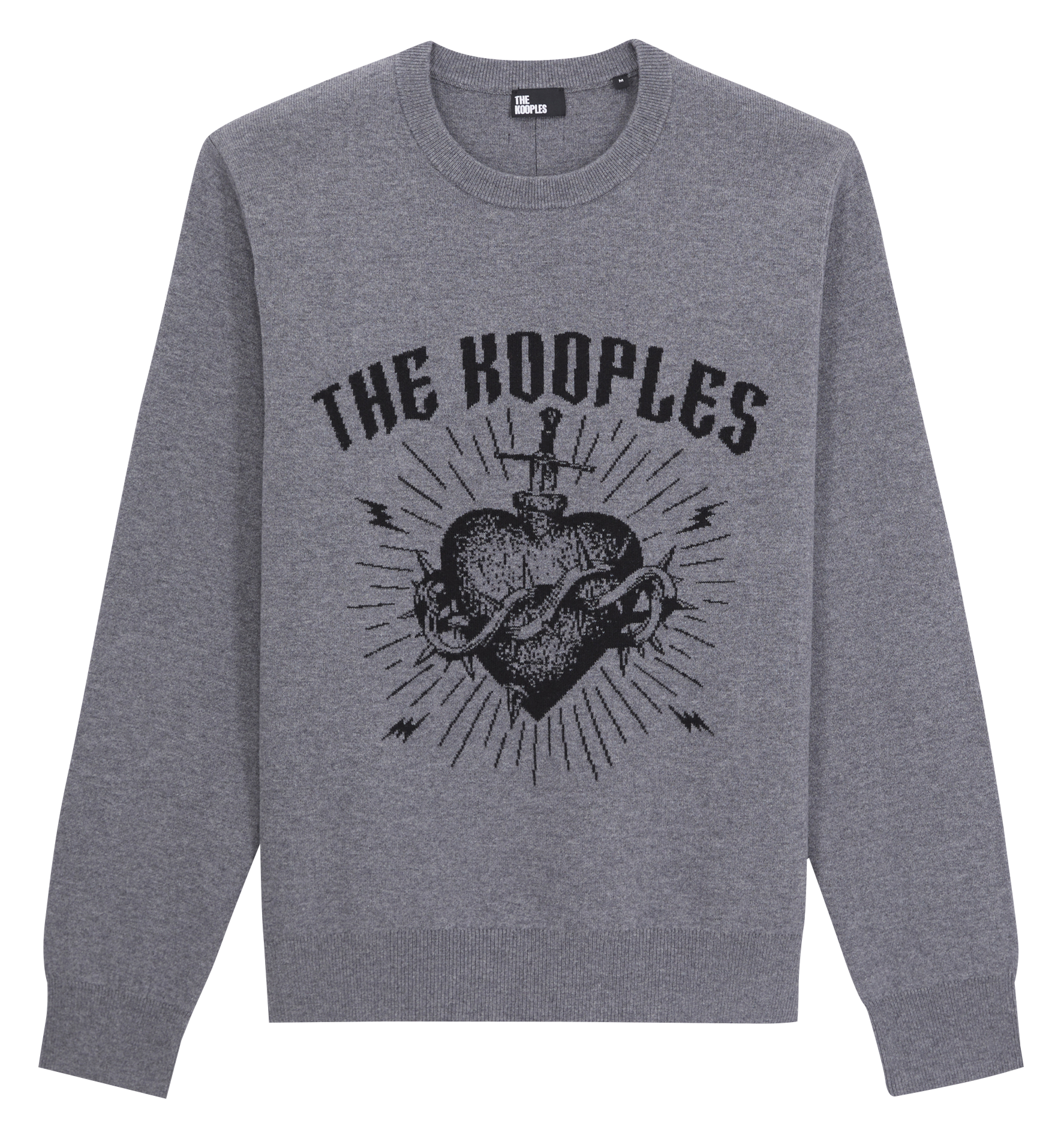 Jacquardtrui met ronde hals THE KOOPLES Zwart