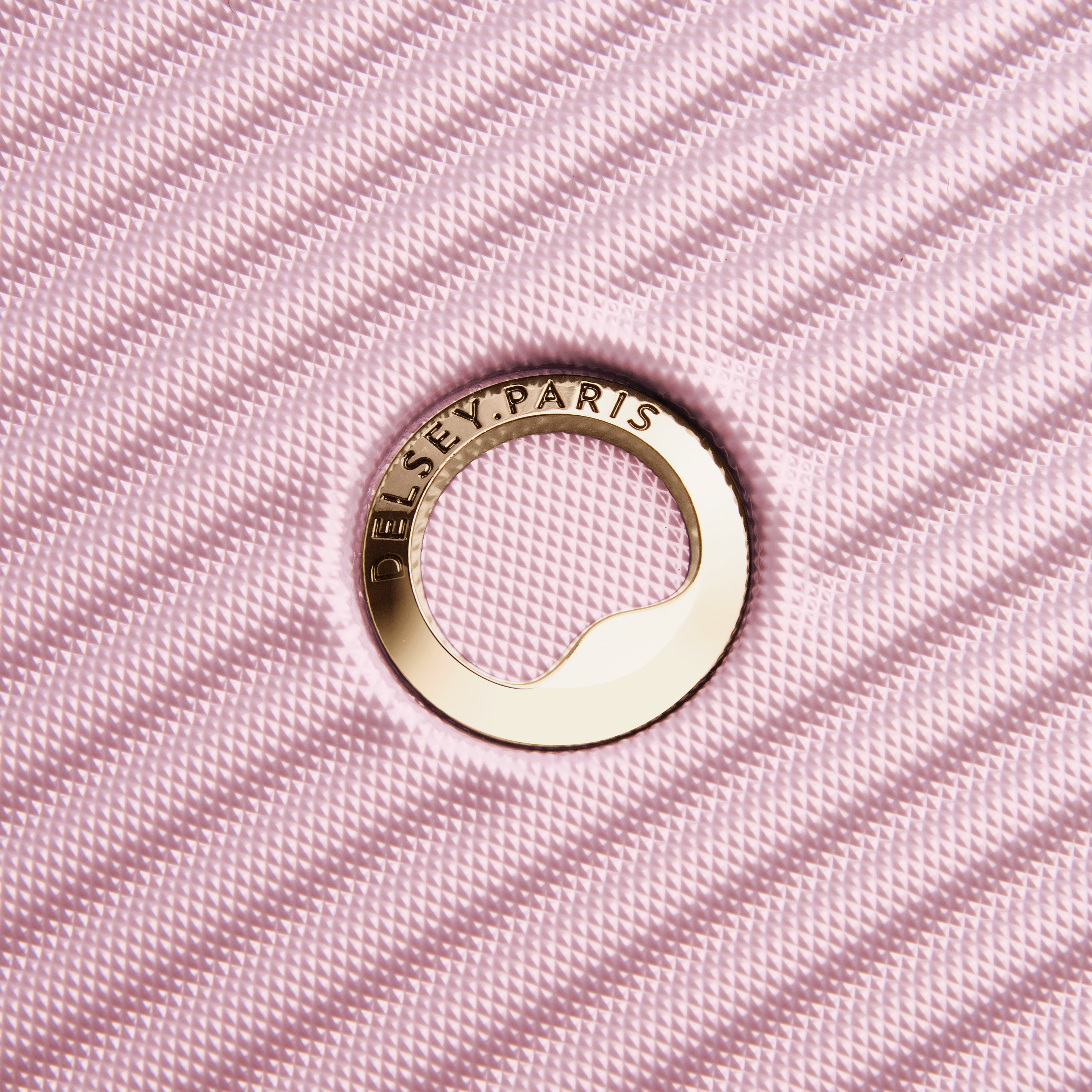 Set of 3 rigid suitcases 55 cm/ 66.5 cm/ 76 cm Pink