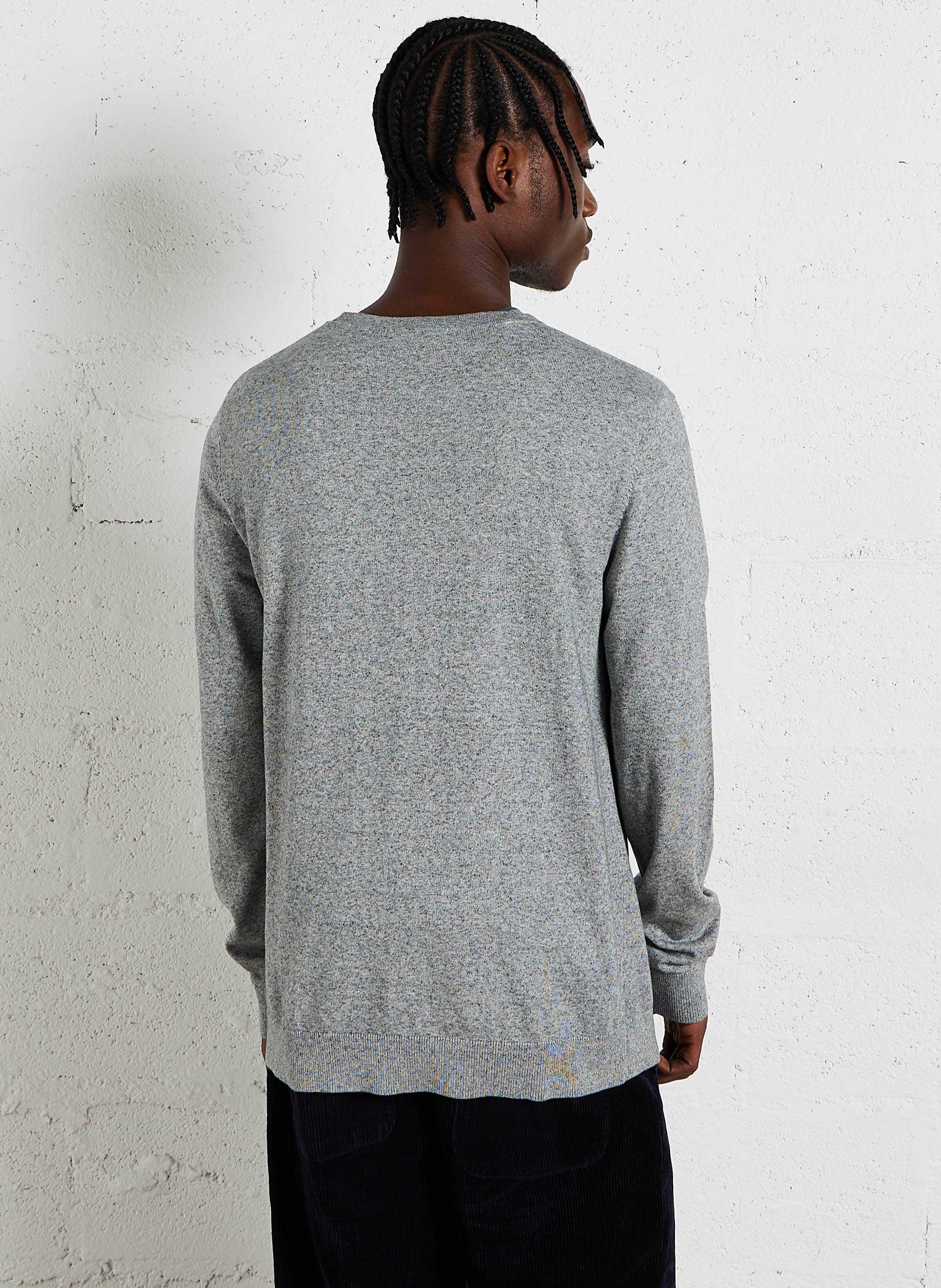 Baumwollpullover SELECTED Grau