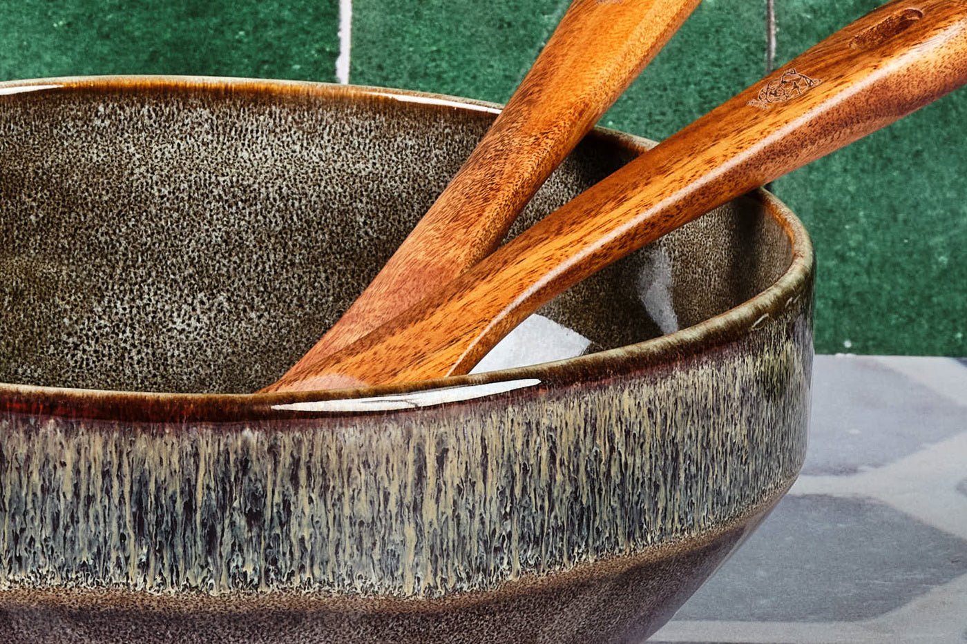 Genesis salad bowl BJORN Brown