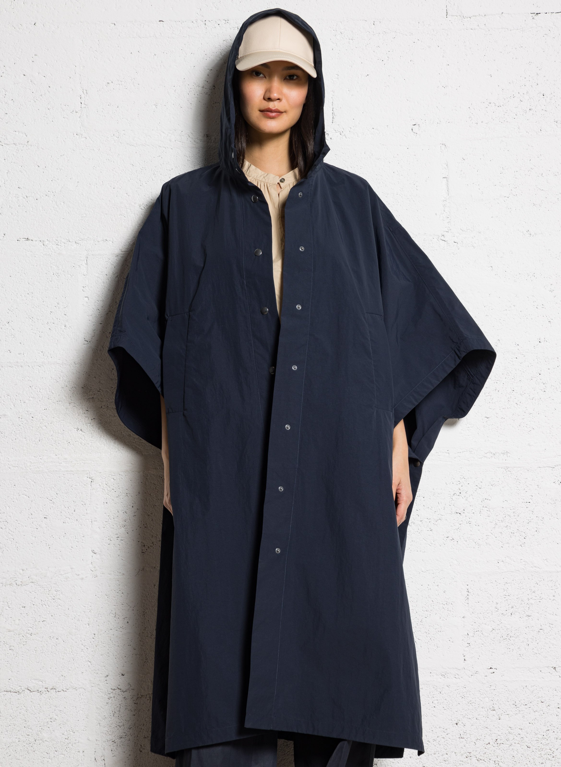 Cape imperméable ample BELLEPIECE Bleu