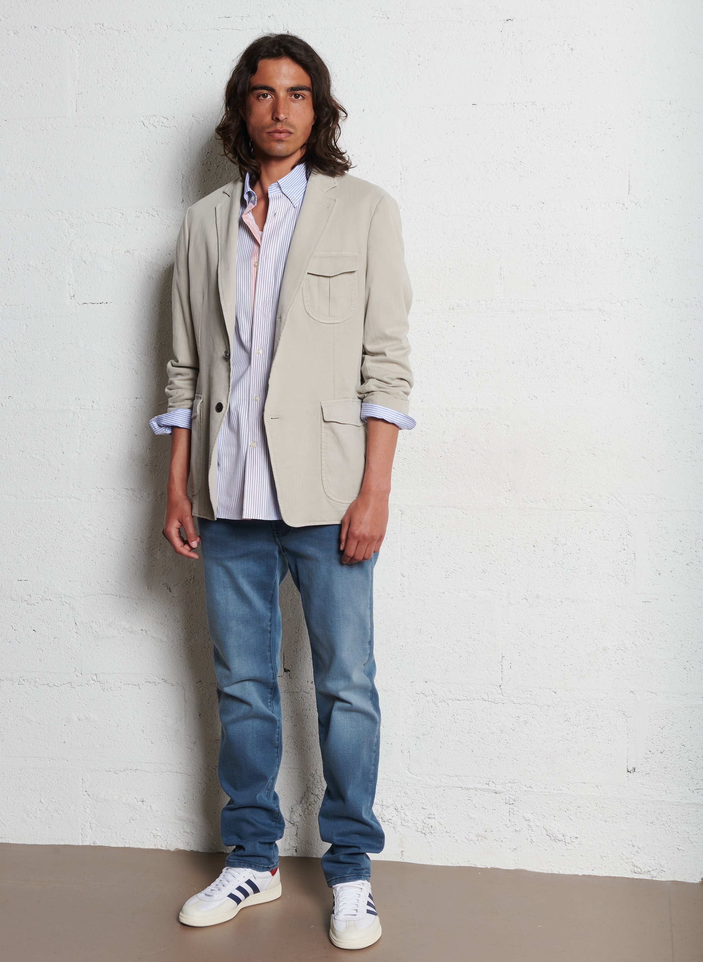 High-rise slim-fit jeans IKKS Blue