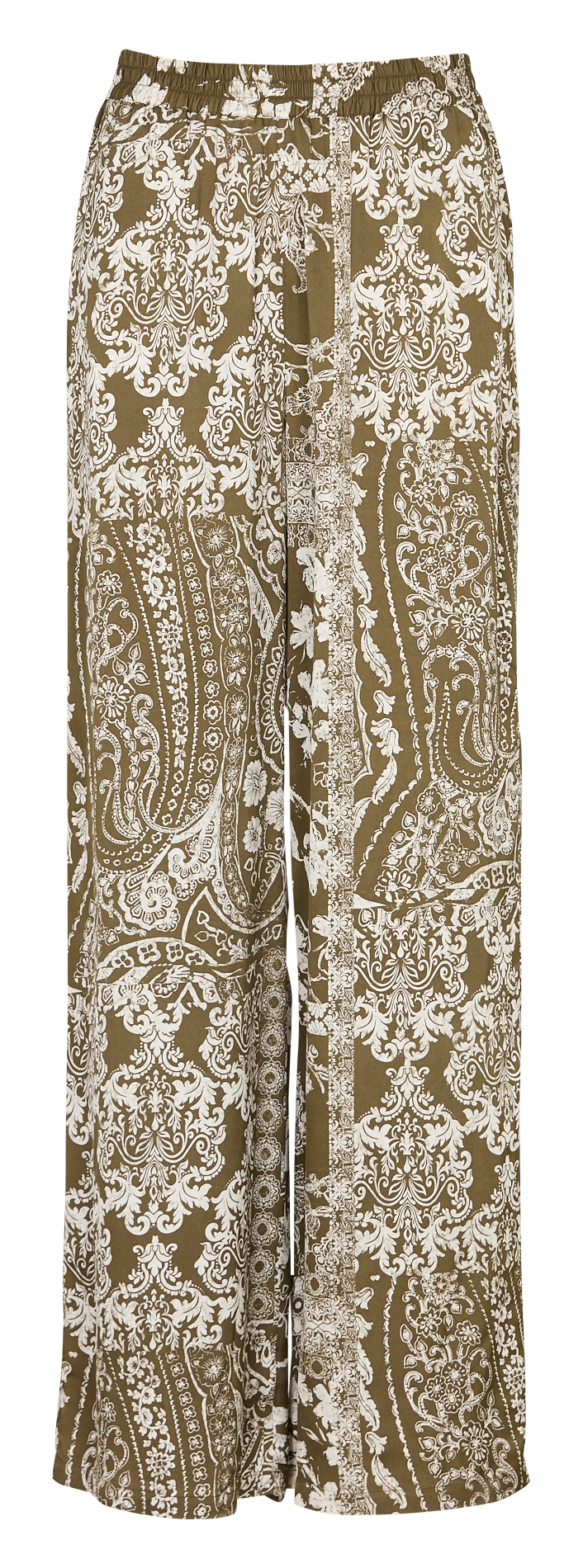 Azawood - Weite Hose mit hohem Bund IKKS Khaki