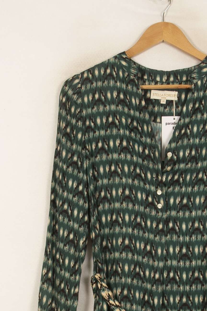 Long dress STELLA FOREST - SECONDE MAIN Green