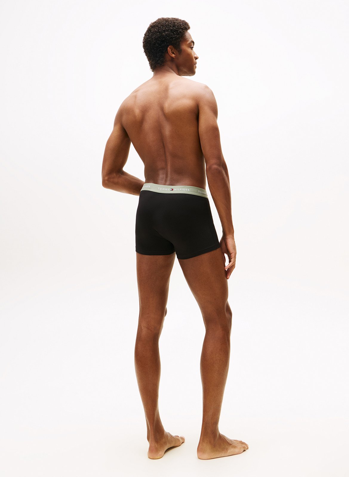 Setje met 3 boxershorts | katoenblend TOMMY HILFIGER Zwart