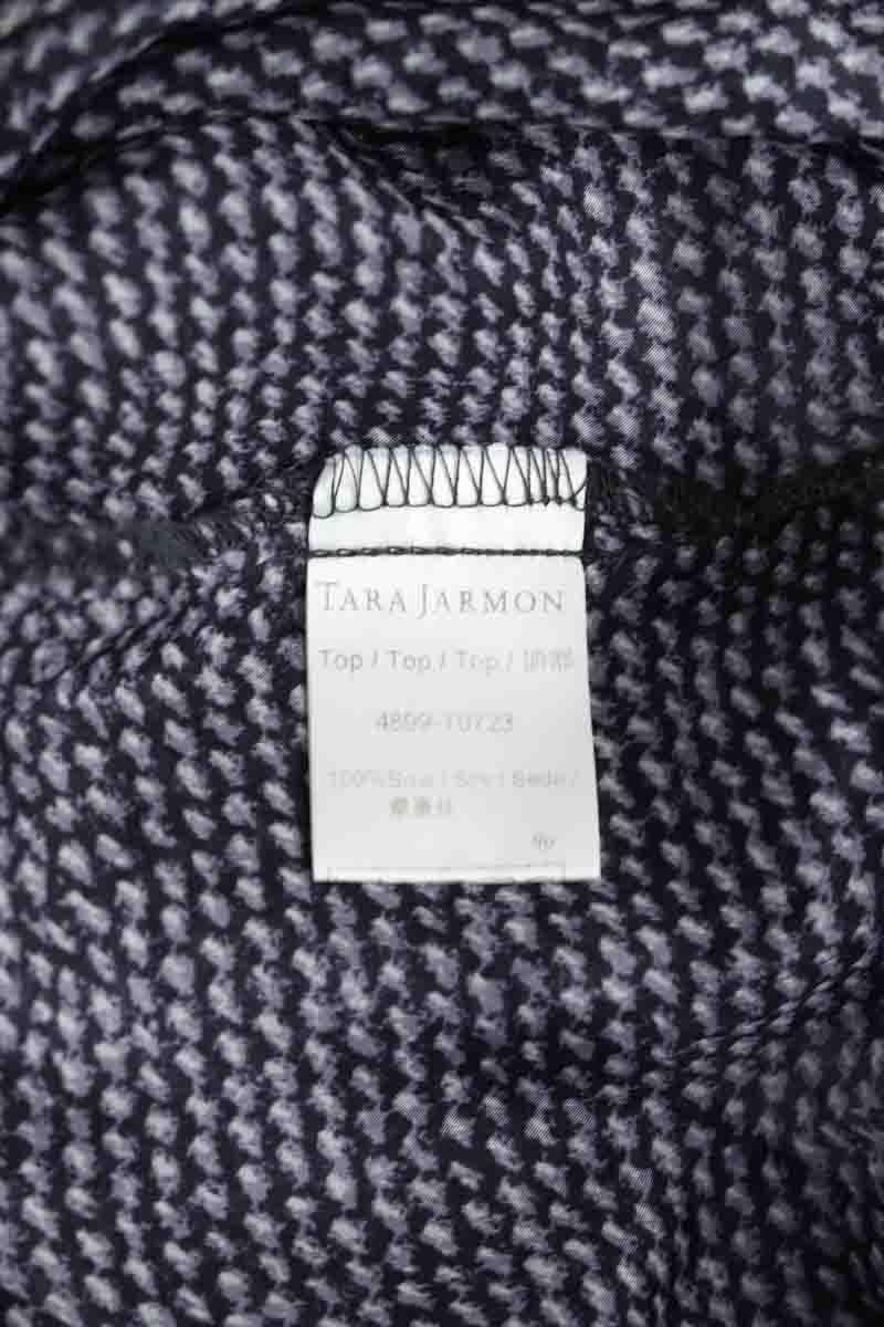 Silk blouse TARA JARMON - Seconde Main Black