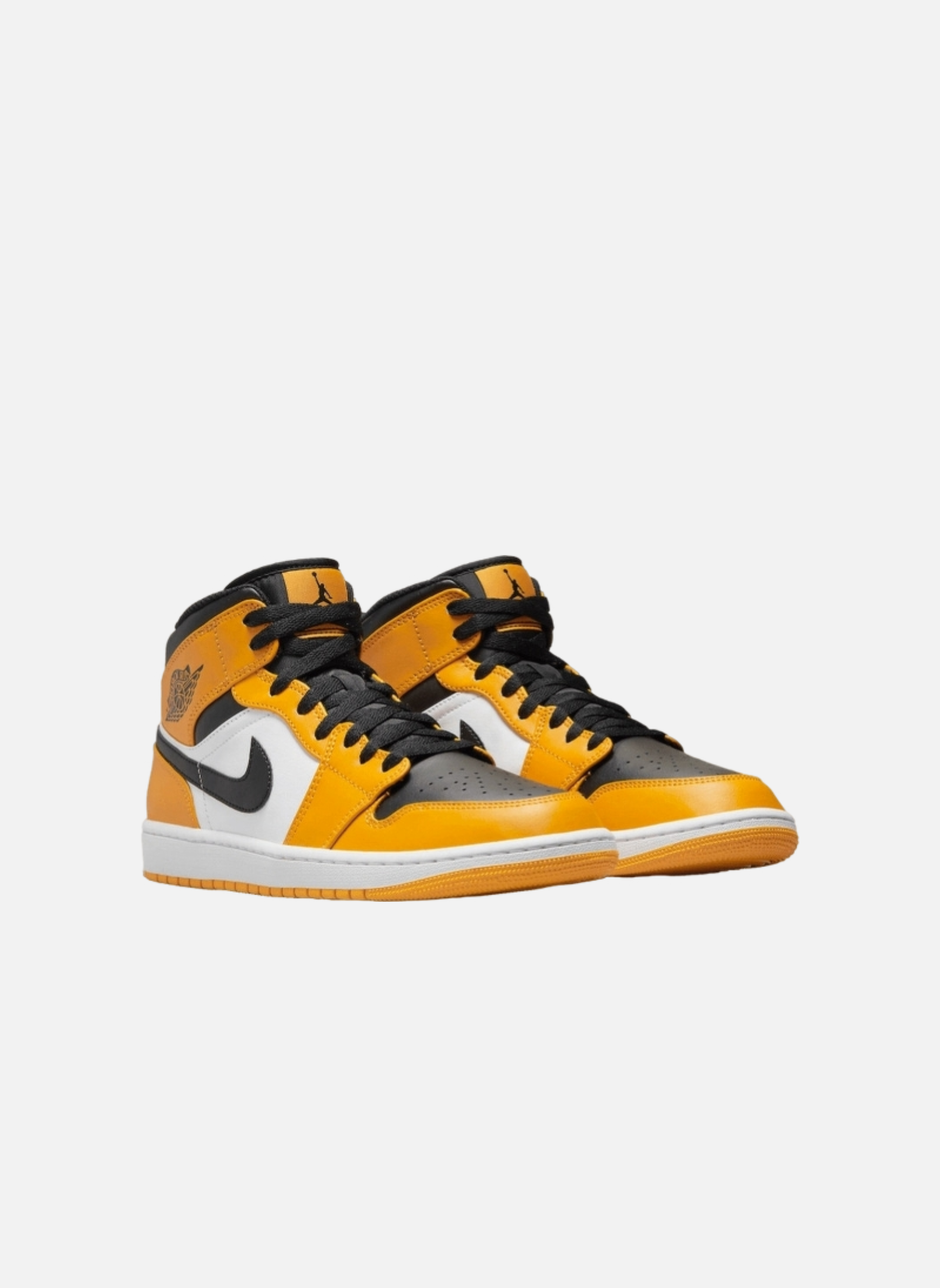 High-top leather sneakers Jordan Yellow