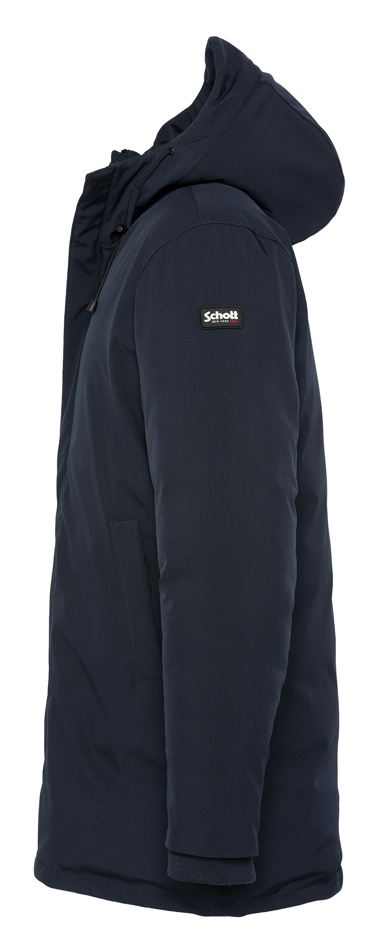 Manteau col montant SCHOTT Bleu