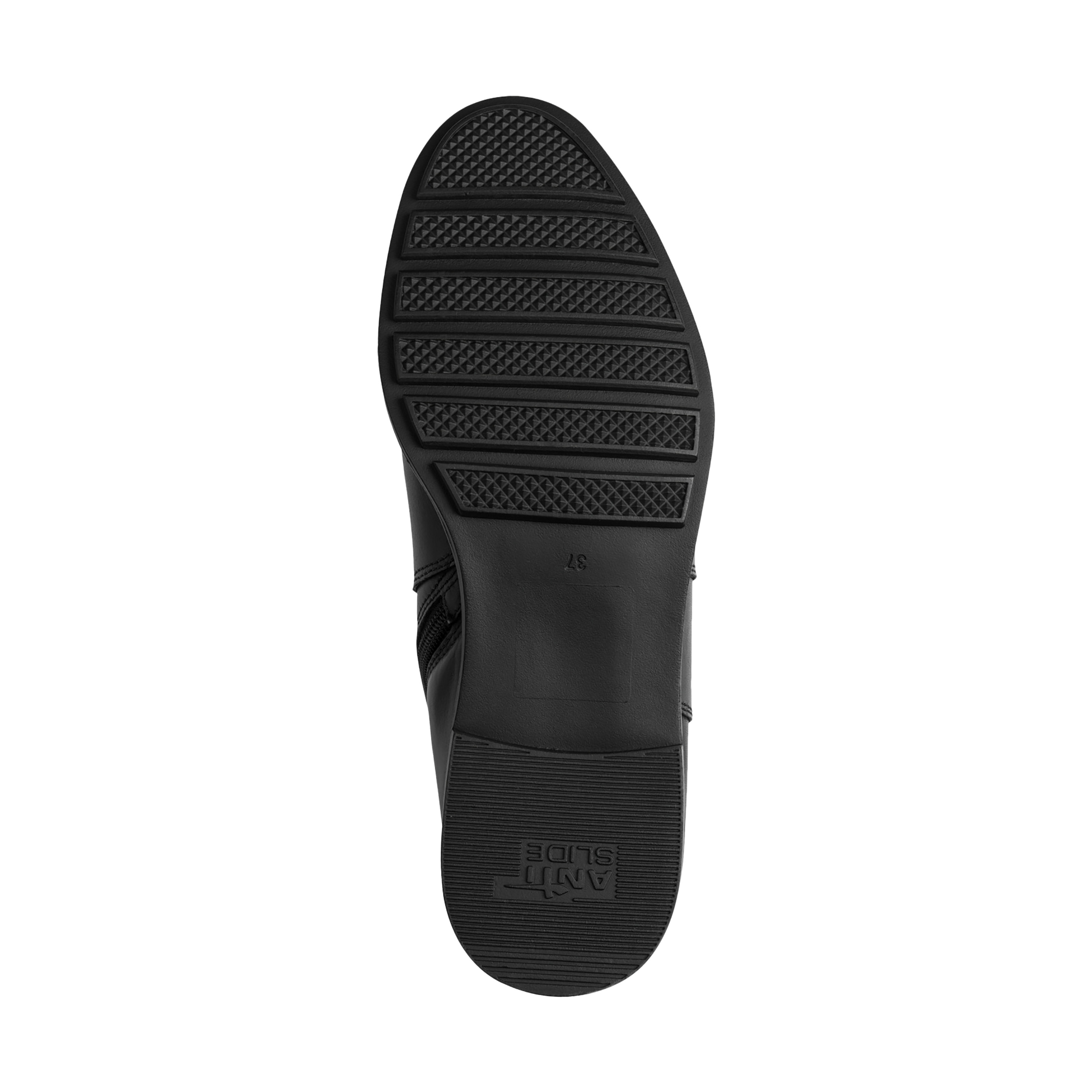 Leather heeled ankle boot TAMARIS Black