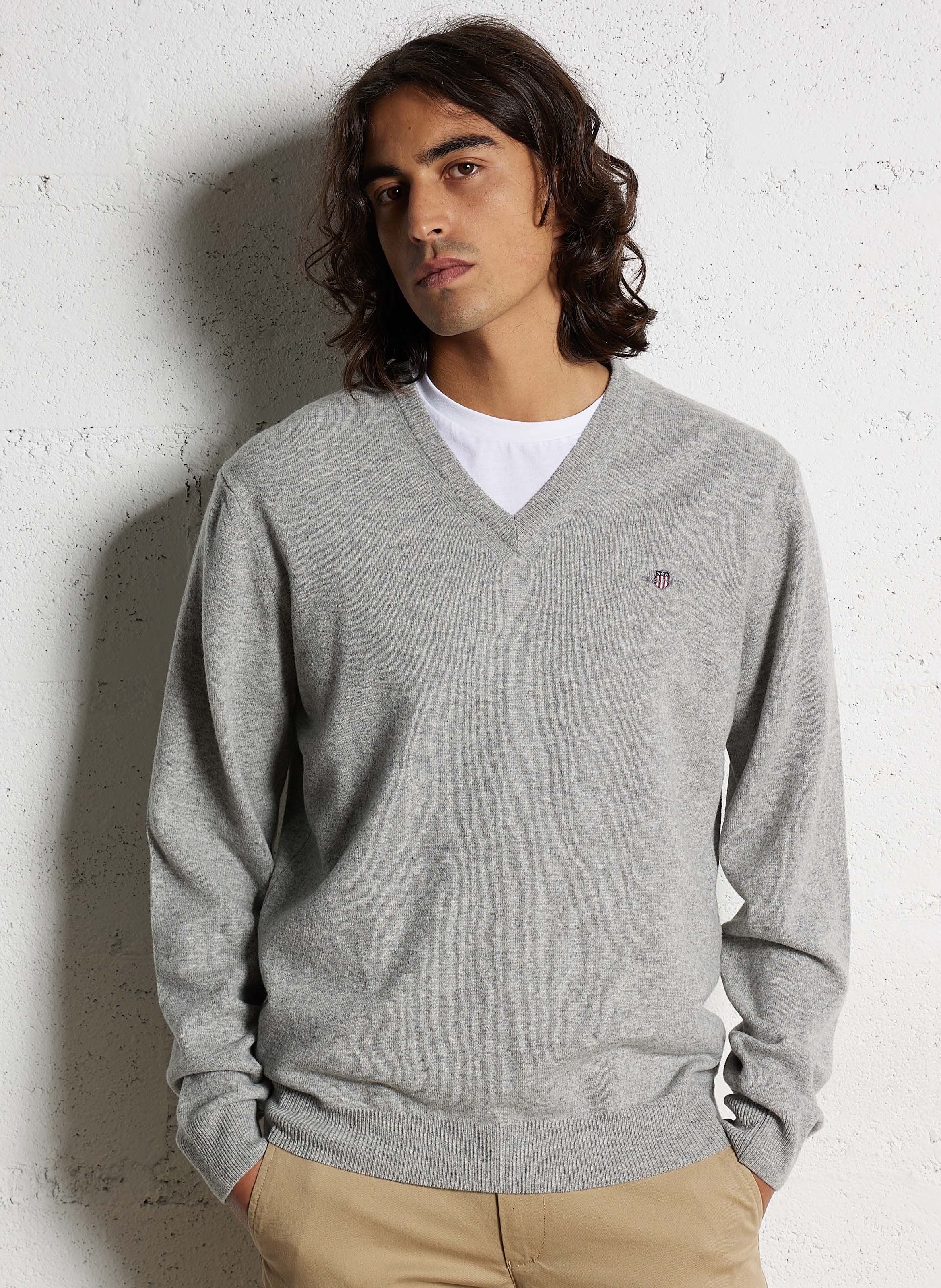 Wool V-neck sweater GANT