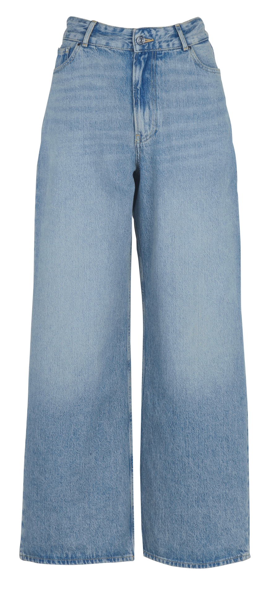Jean évasé en coton CLAUDIE PIERLOT Bleu