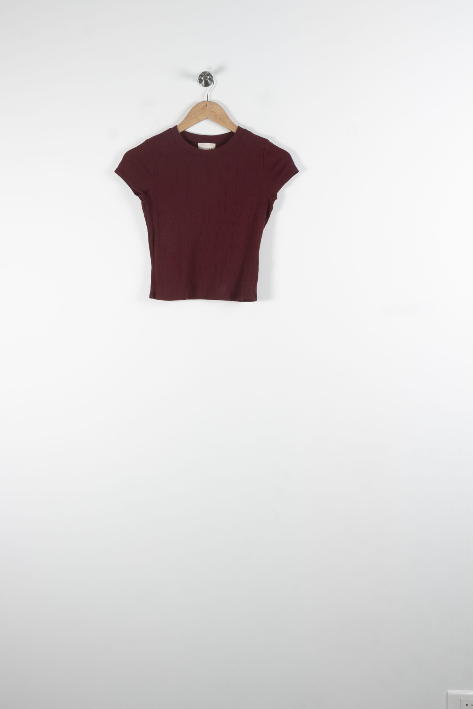 Tommy Badge T-shirt SEZANE - Seconde main Red