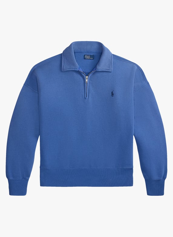 Felpa color block a collo alto blu + bianco Napapijri | La Redoute Felpa color block a collo alto blu + bianco Napapijri | La Redoute