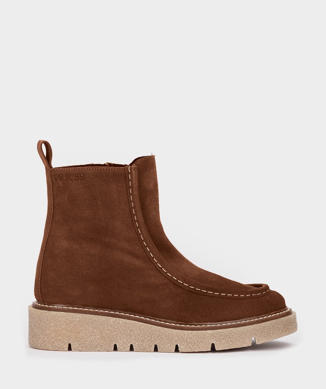 Brown suede ankle boots PEDRO MIRALLES Brown