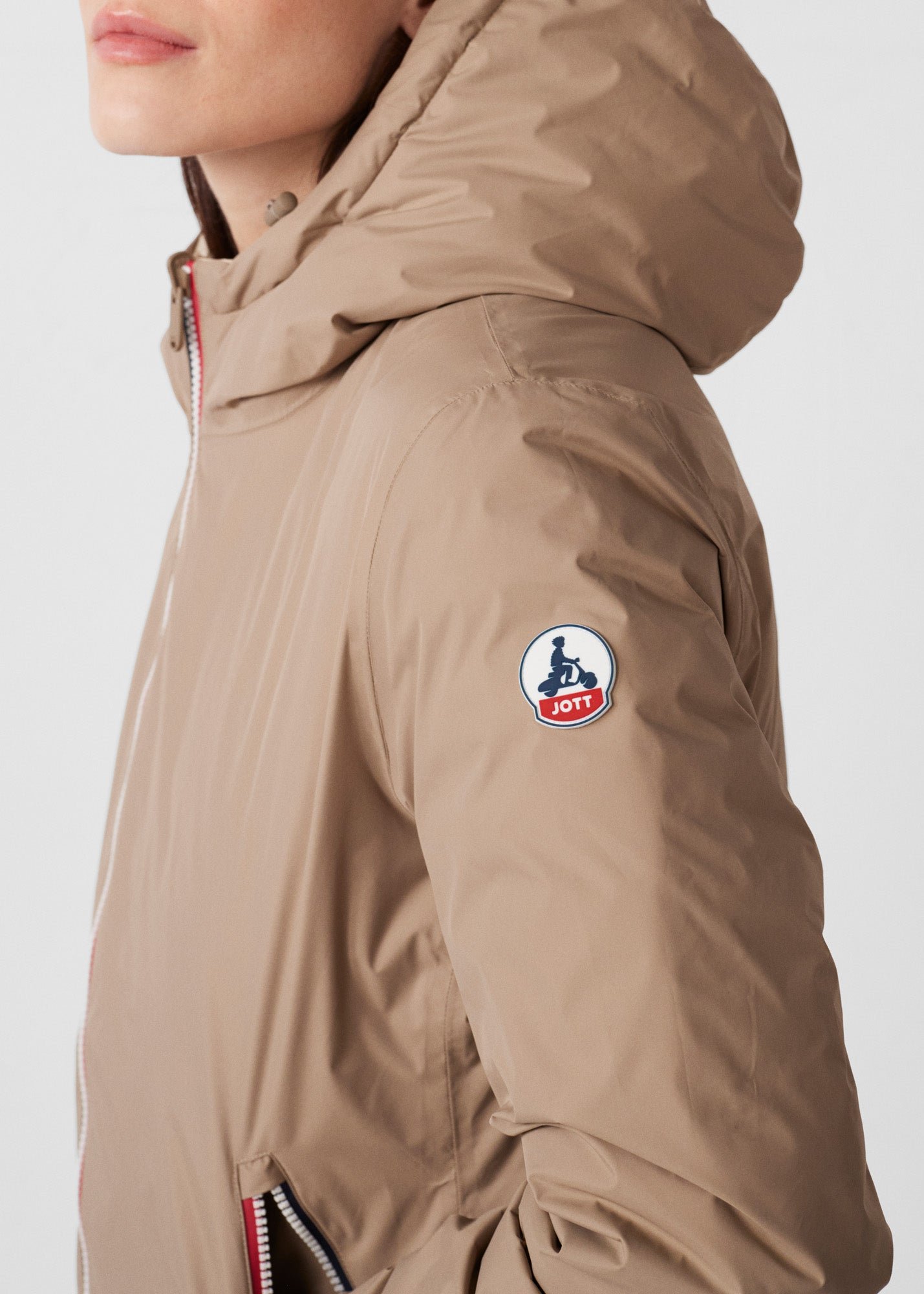 Doudoune réversible bergame JOTT Marron