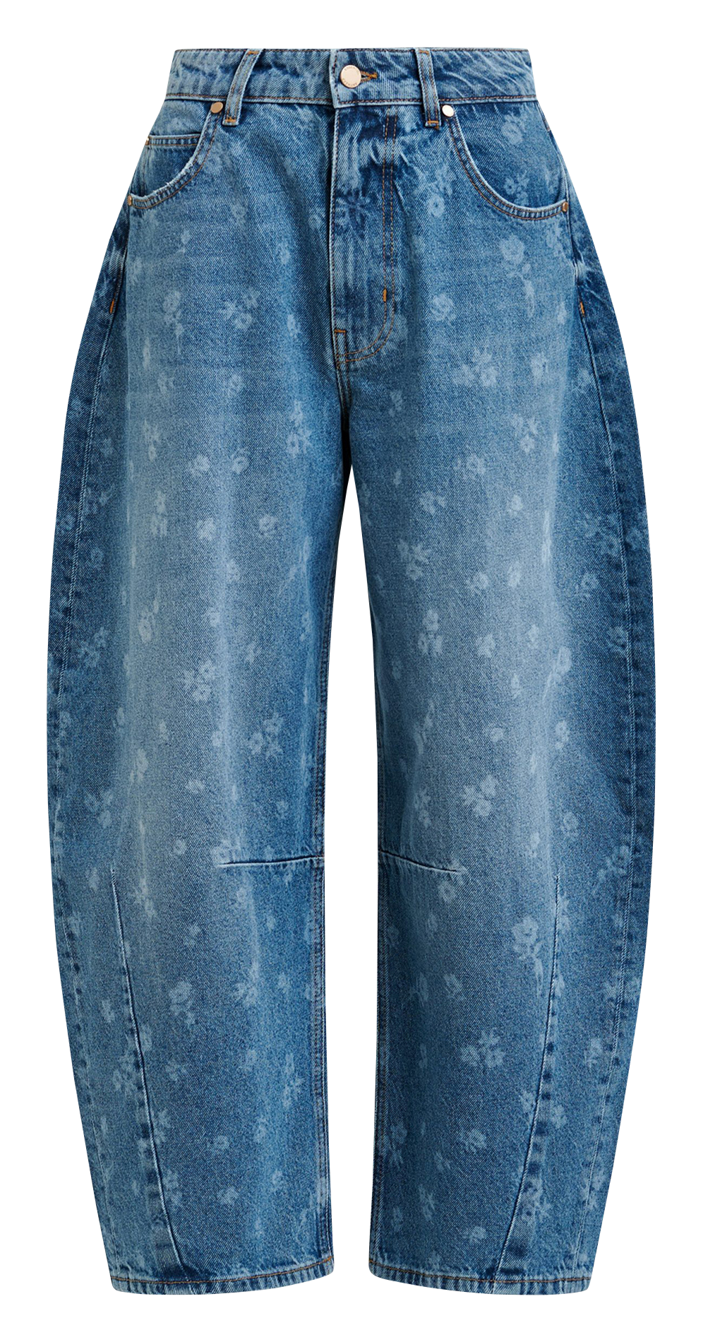 Jean ballon en coton ESSENTIEL ANTWERP Bleu