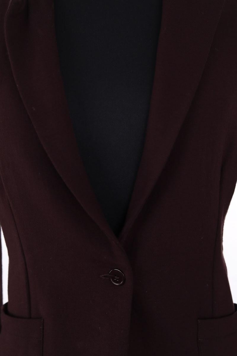 Blazer MAJESTIC FILATURES - SECONDE MAIN Marron