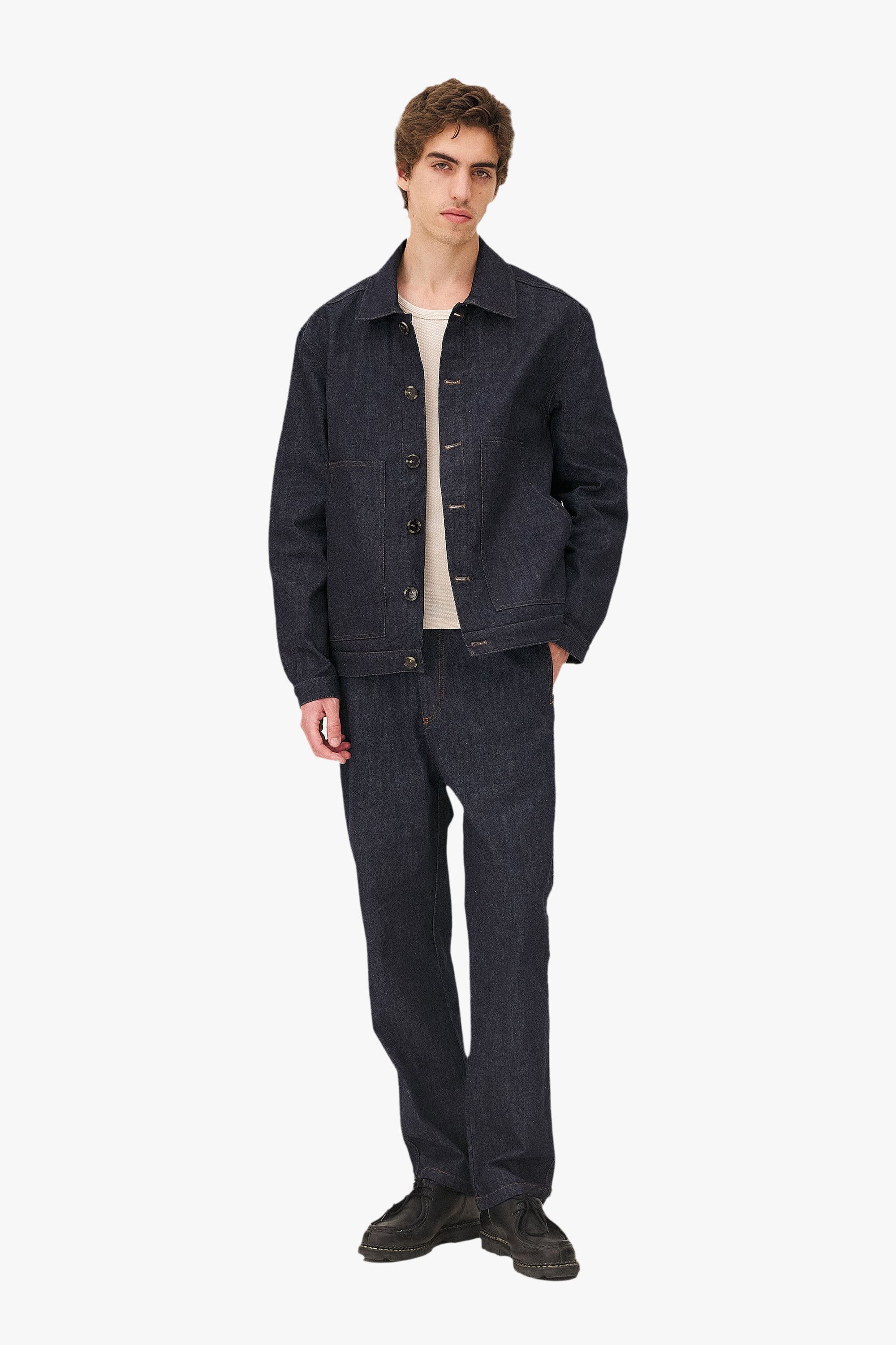 Workwear Box Jacket Arizona Noyoco Blue