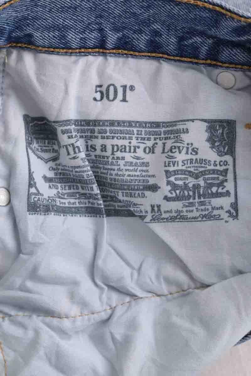 Mini shorts LEVI'S - Seconde main Blue