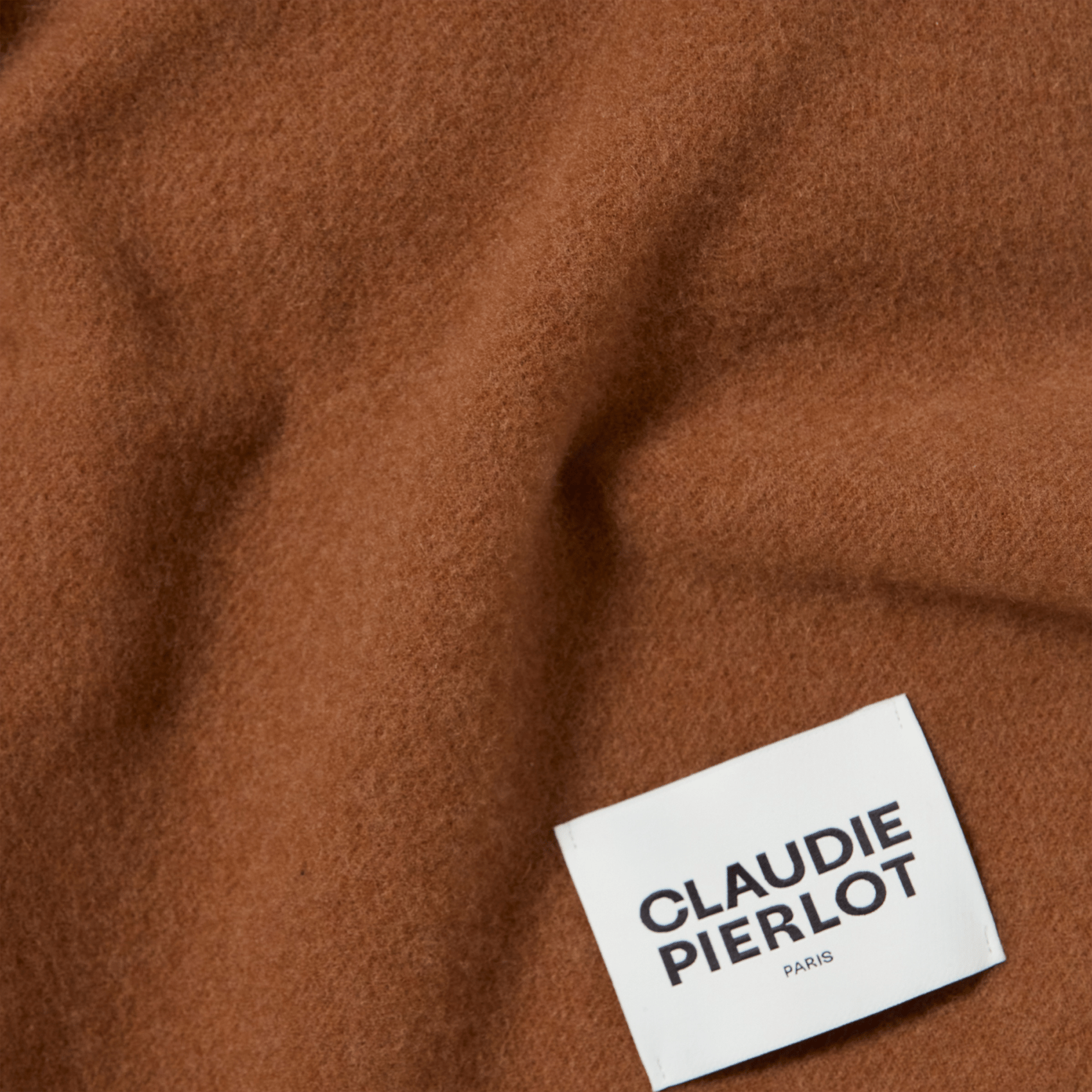 Echarpe en laine CLAUDIE PIERLOT Beige