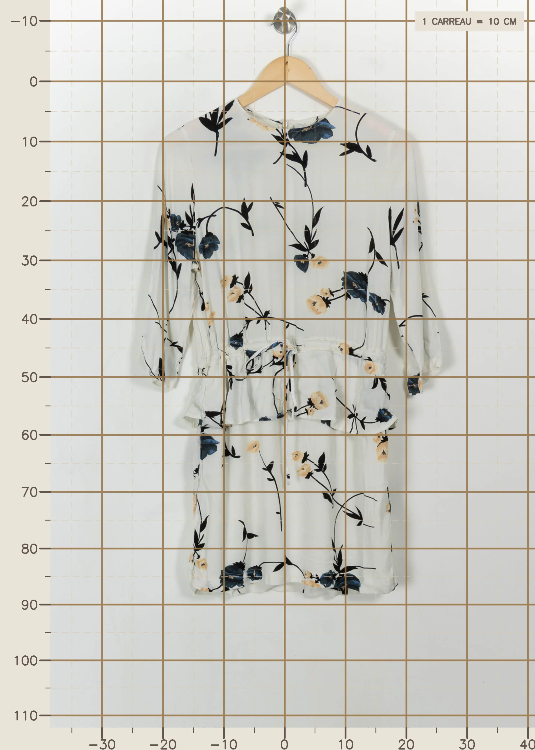Robe courte & midi GANNI - Seconde Main Blanc