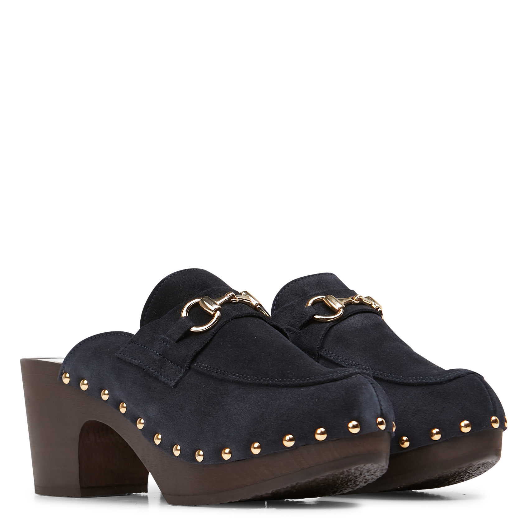 Leren klompen SABOTS YOUYOU Blauw