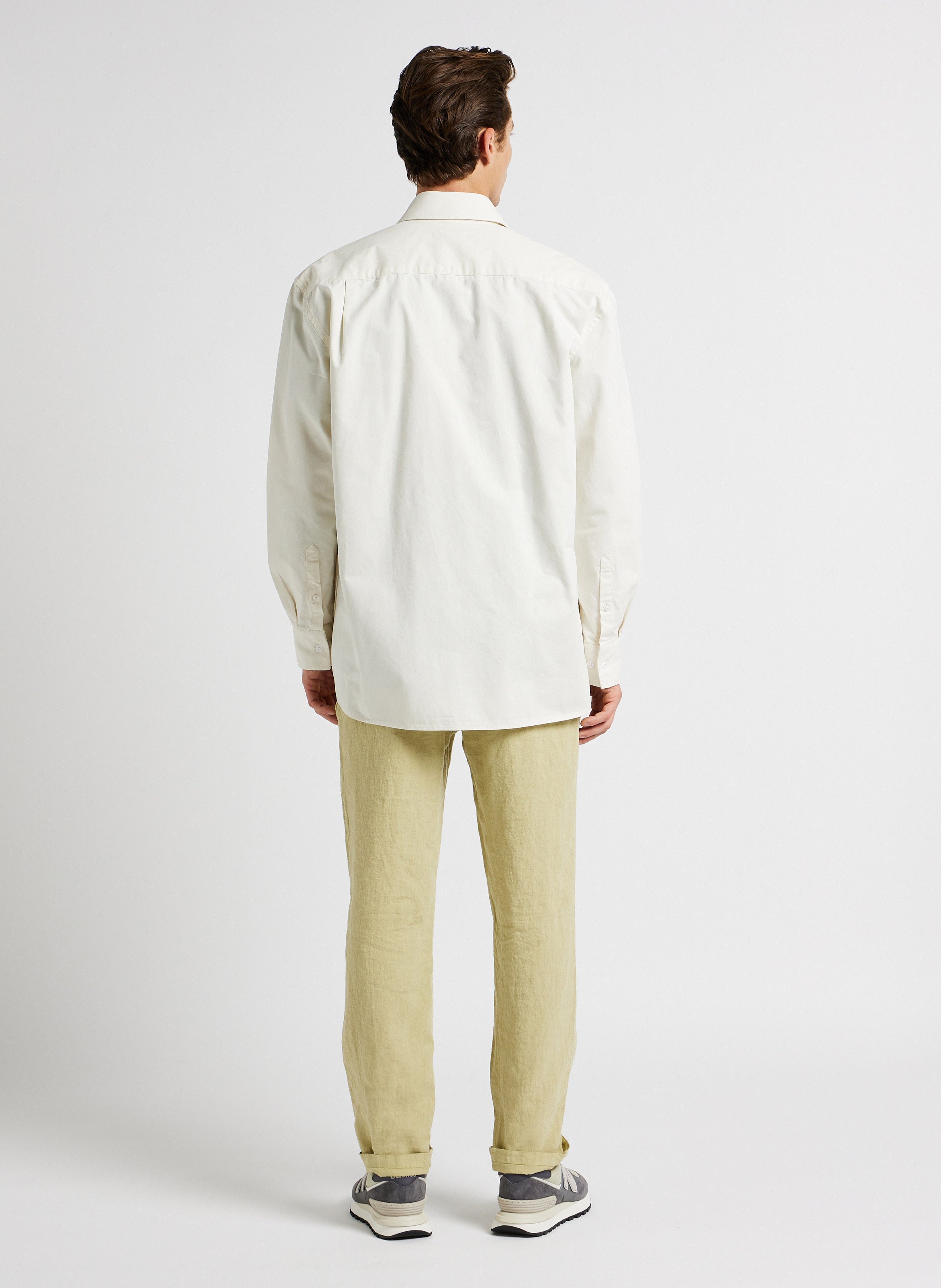 Tee-shirt droit ras du cou en coton bio ARMOR LUX Bleu