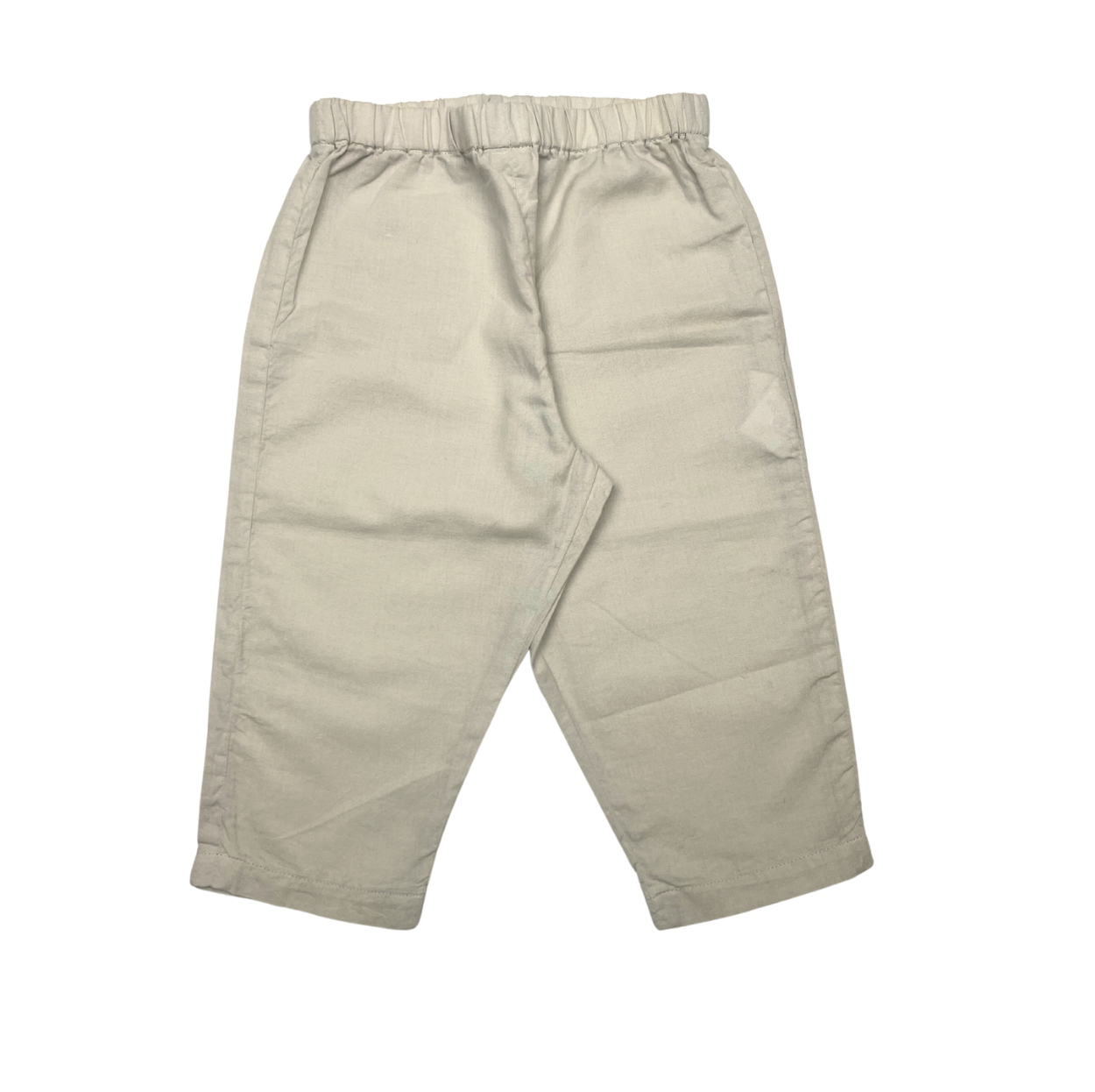 Beige Baby Pants - 12 months BONTON - Seconde Main Beige
