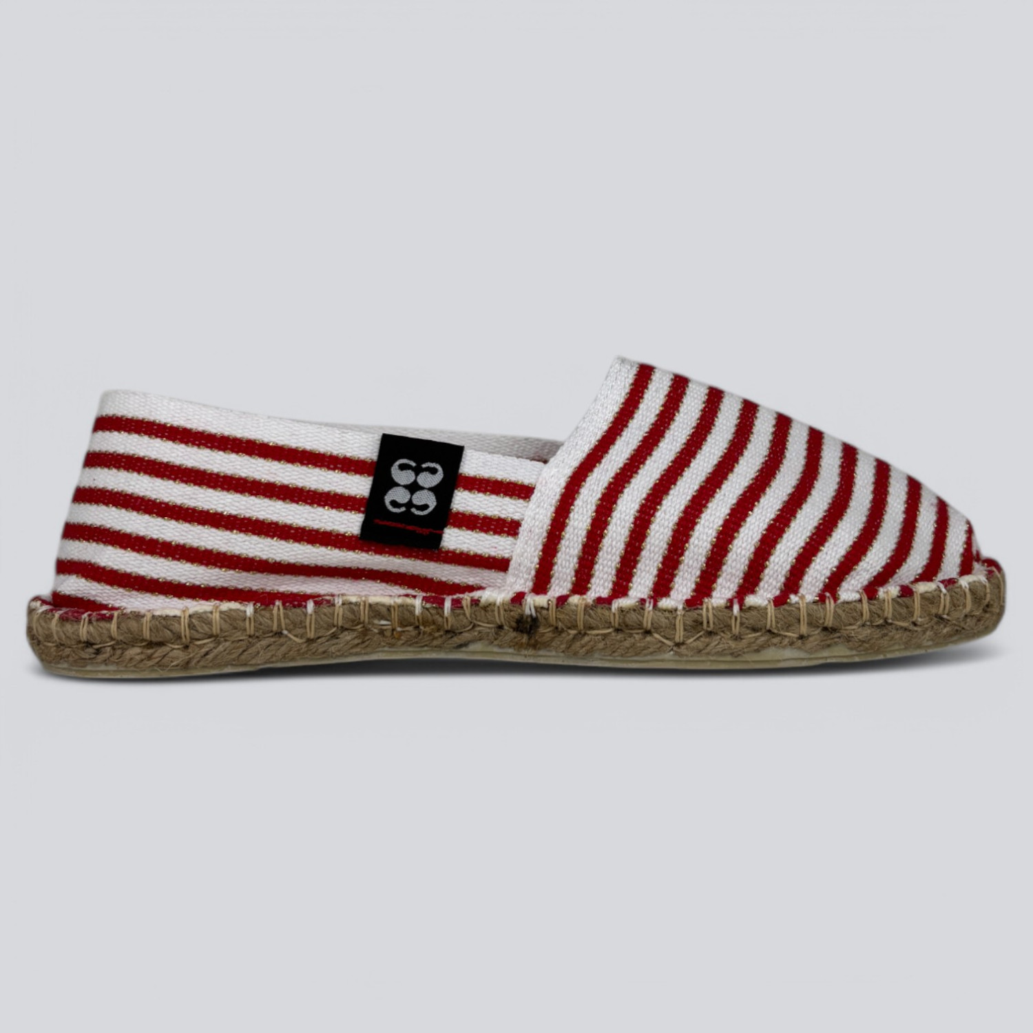 Striped espadrilles ART OF SOULE Red