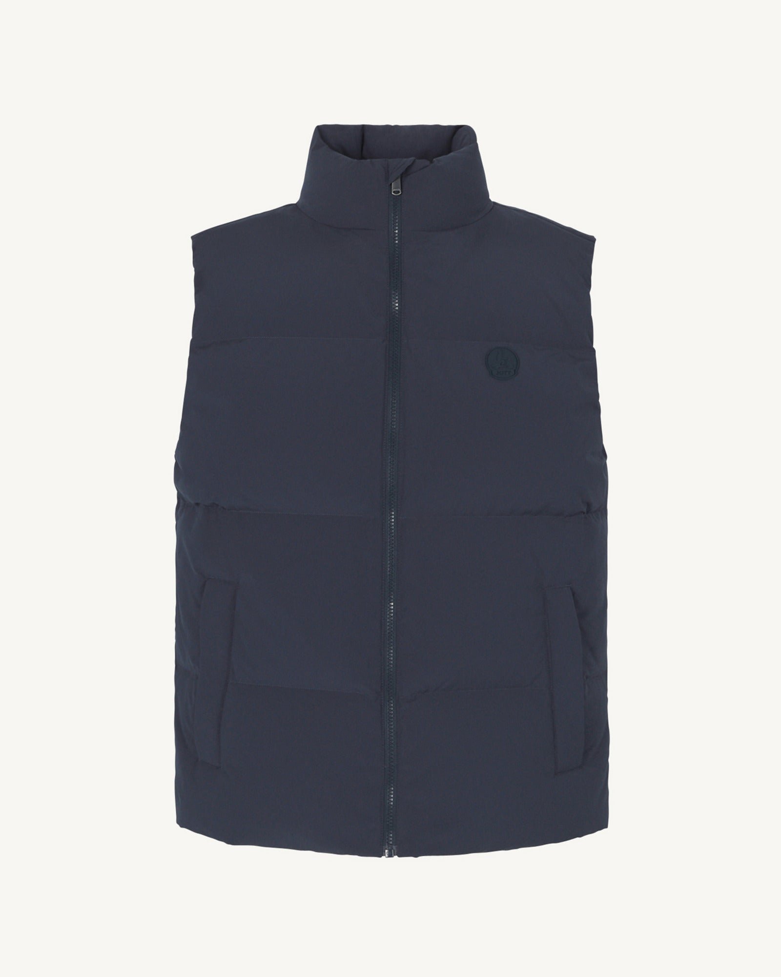 Unisex sleeveless 'puffer' vest Nagano. JOTT Blue