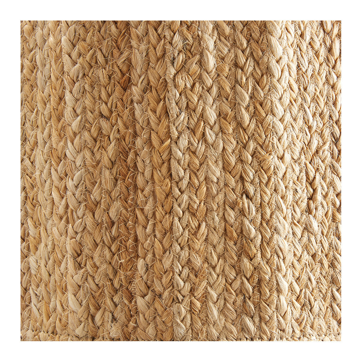 Lamp and its jute lampshade BLANC D'IVOIRE Beige