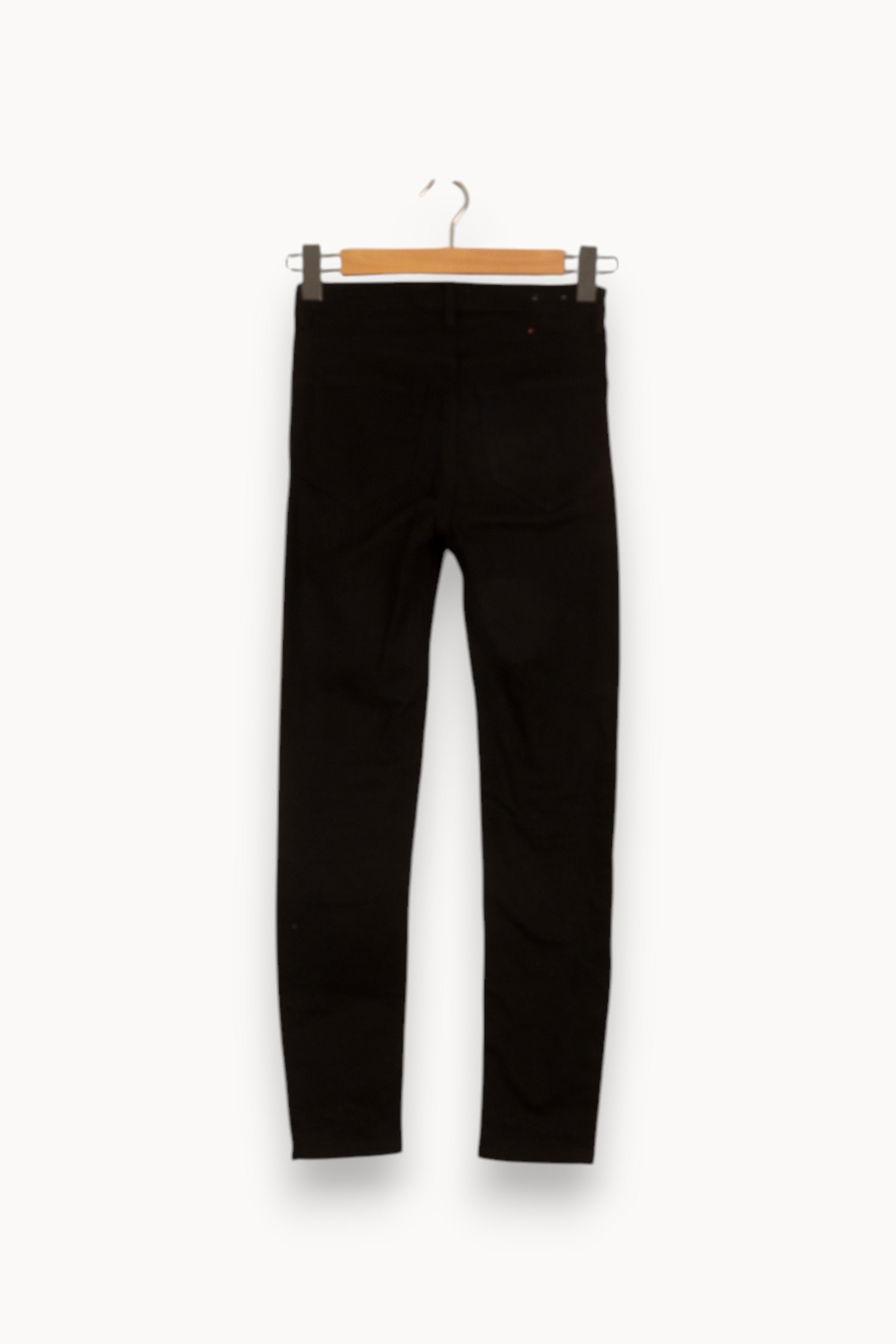 Cropped slim jeans with studs ALLSAINTS - Seconde main Black