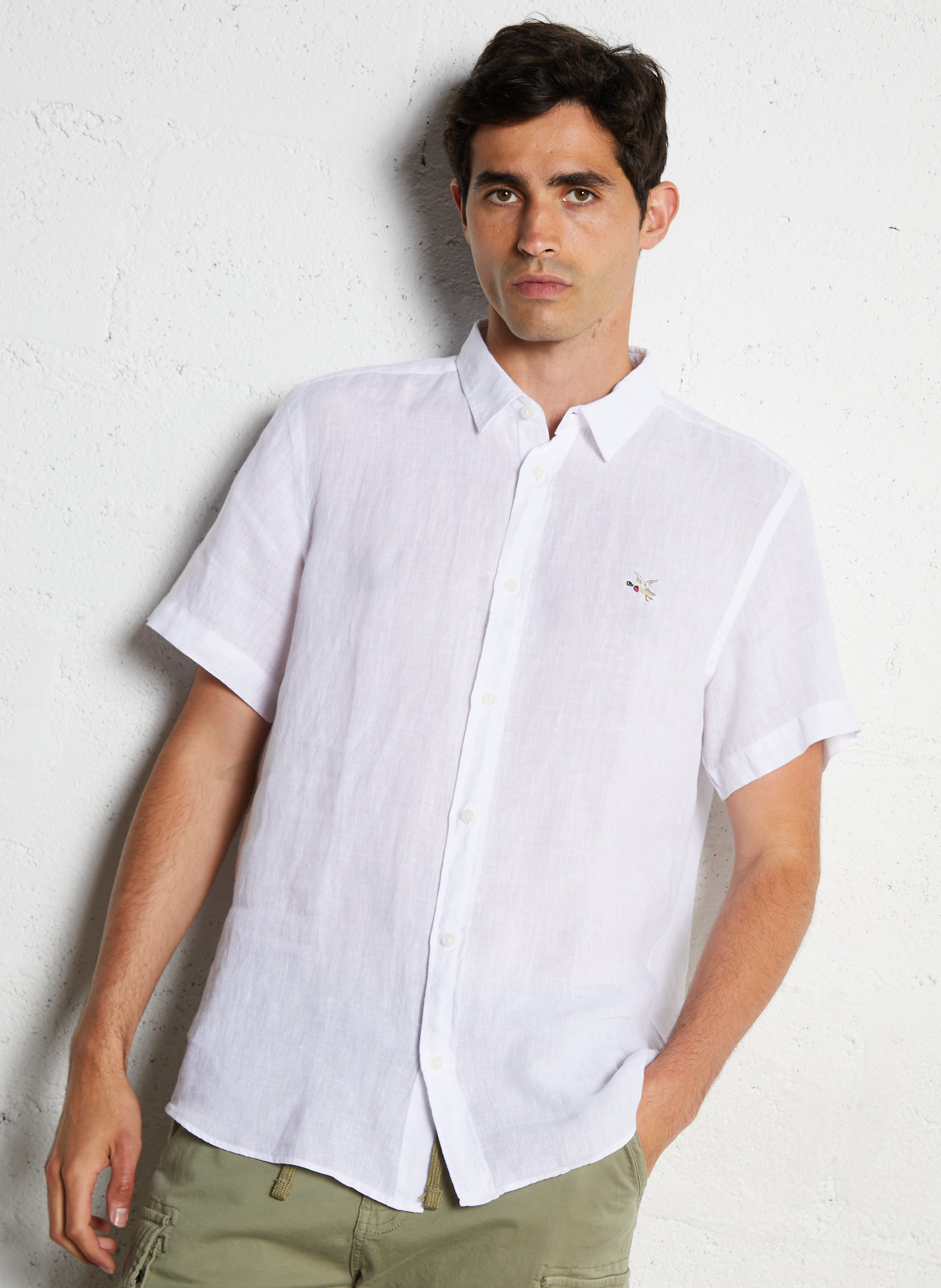 Short Sleeve Chevignon Chemise CHEMISE CUBA NOIR