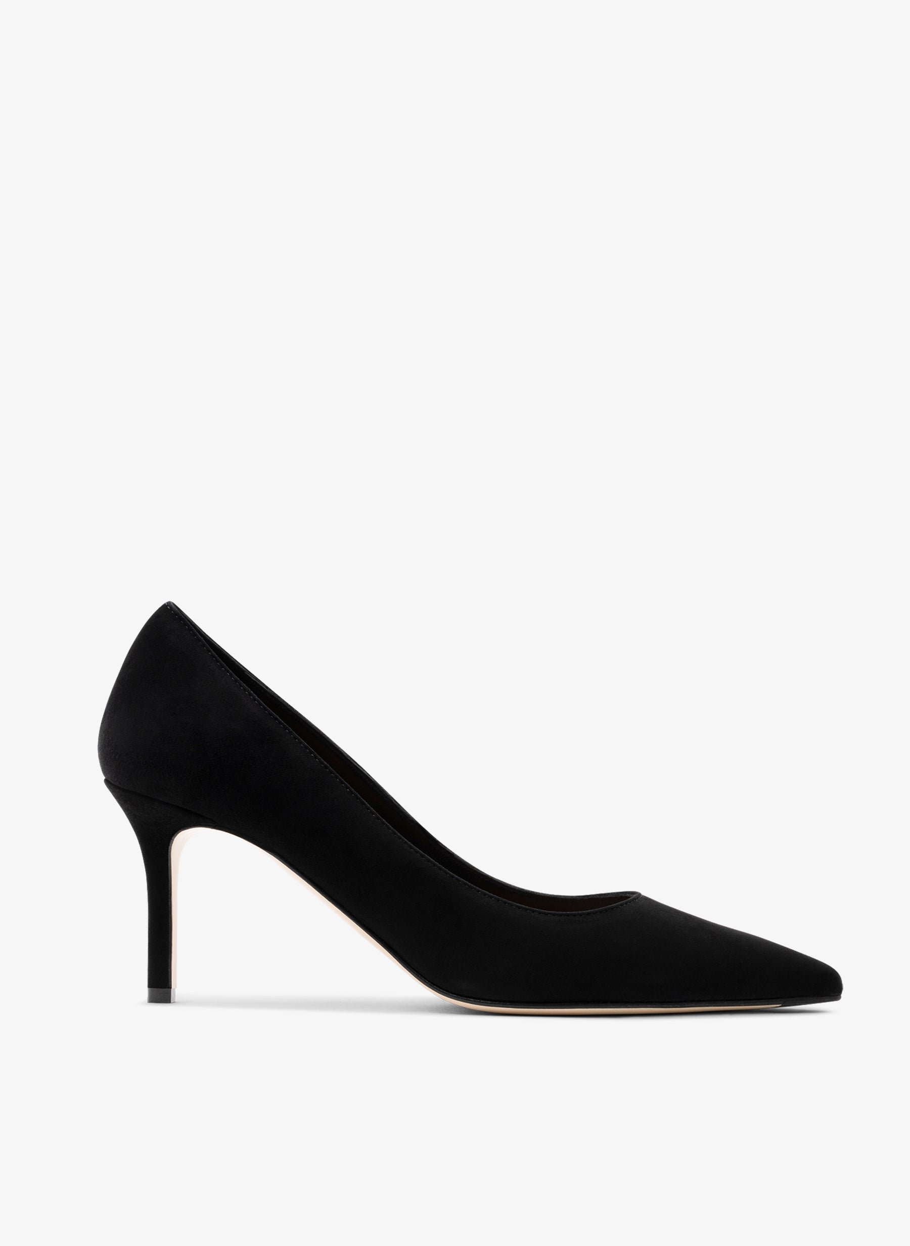 Black goat leather pumps PARALLELE PARIS Black