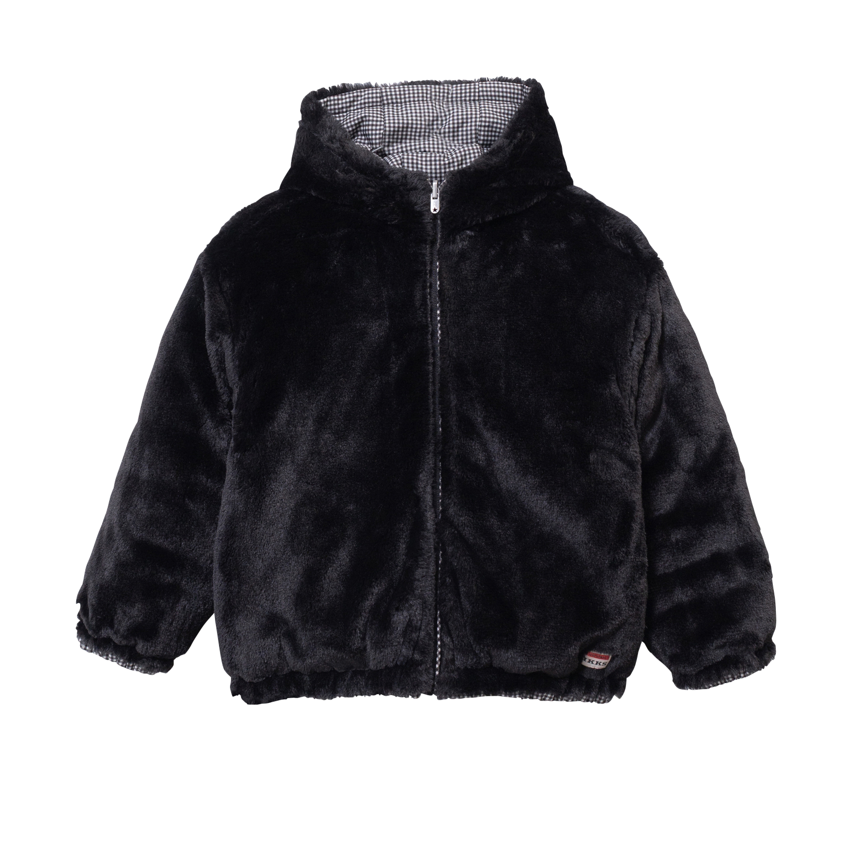 Doudoune droite col montant IKKS JUNIOR Noir