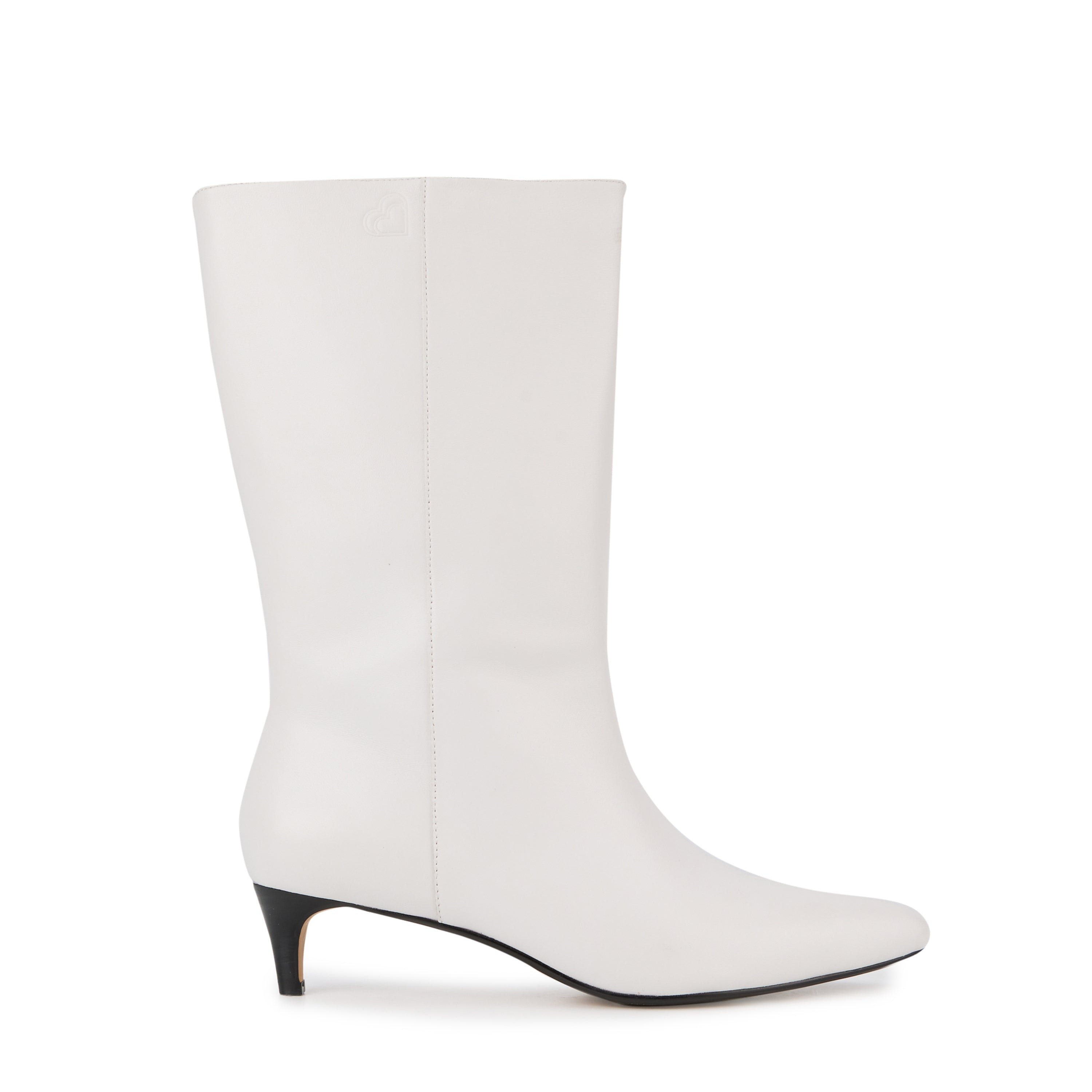 Yolanda smooth leather BONS BAISERS PARIS White